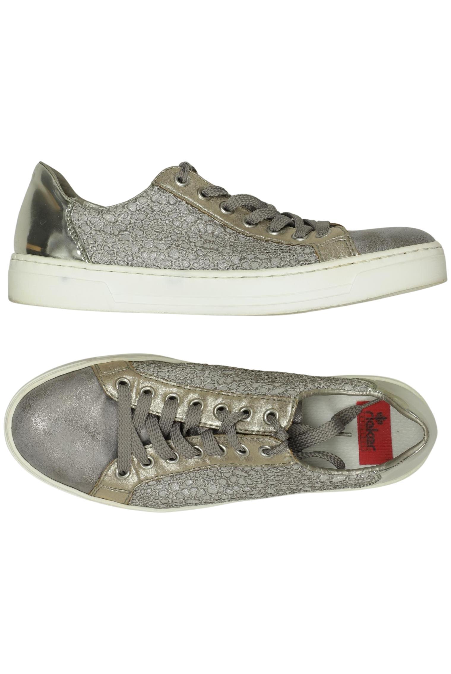 

Rieker Damen Sneakers, silber, Gr. 38