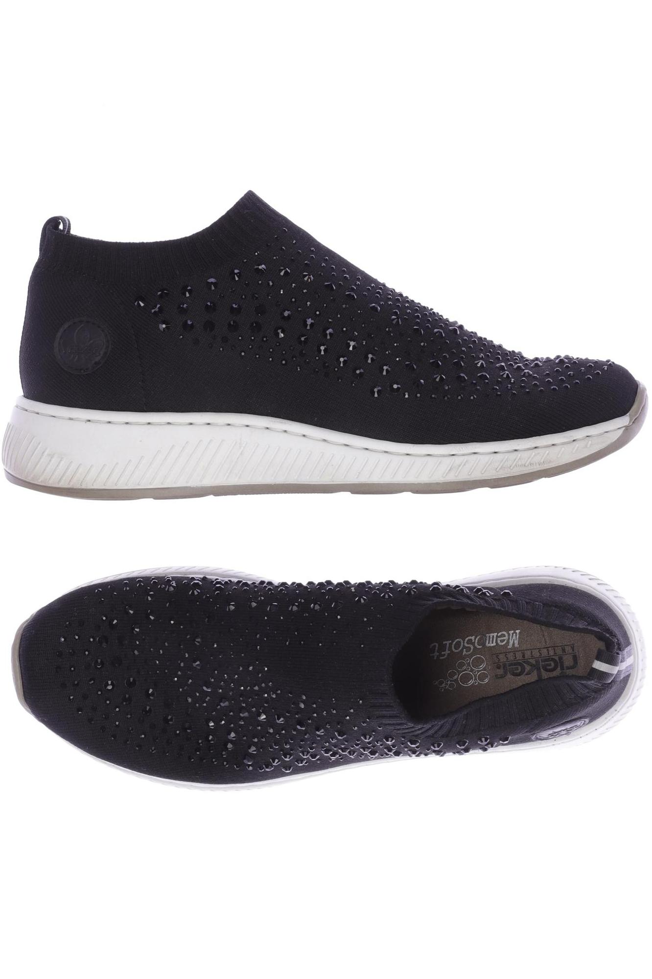

Rieker Damen Sneakers, schwarz, Gr. 40