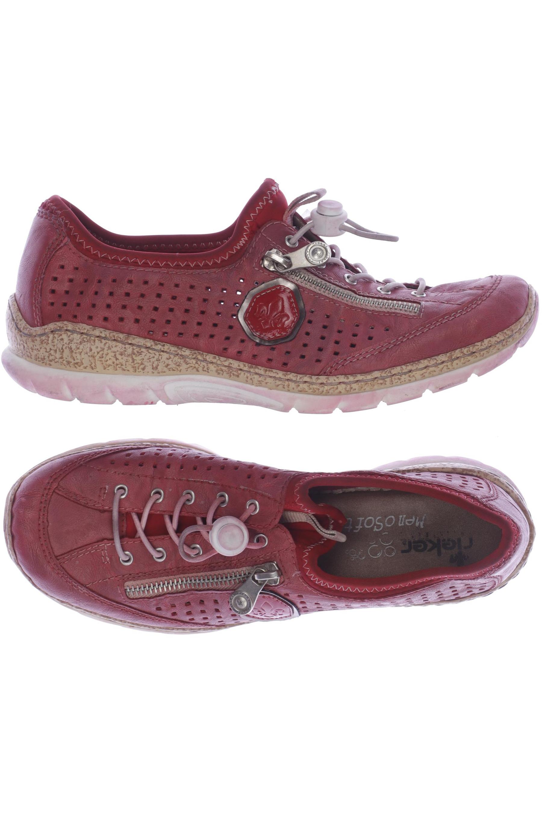 

Rieker Damen Sneakers, rot, Gr. 39