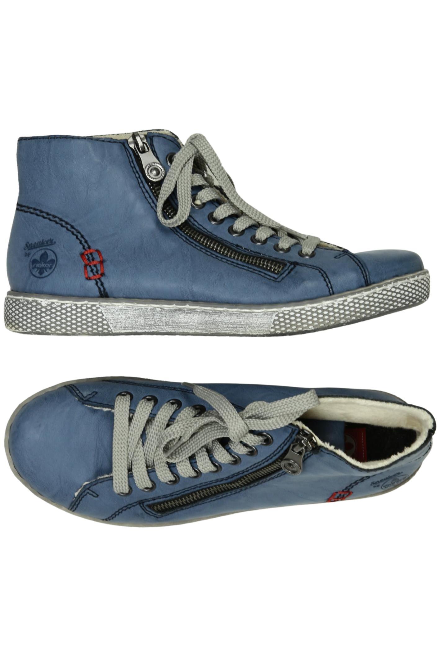 

Rieker Damen Sneakers, blau, Gr. 36