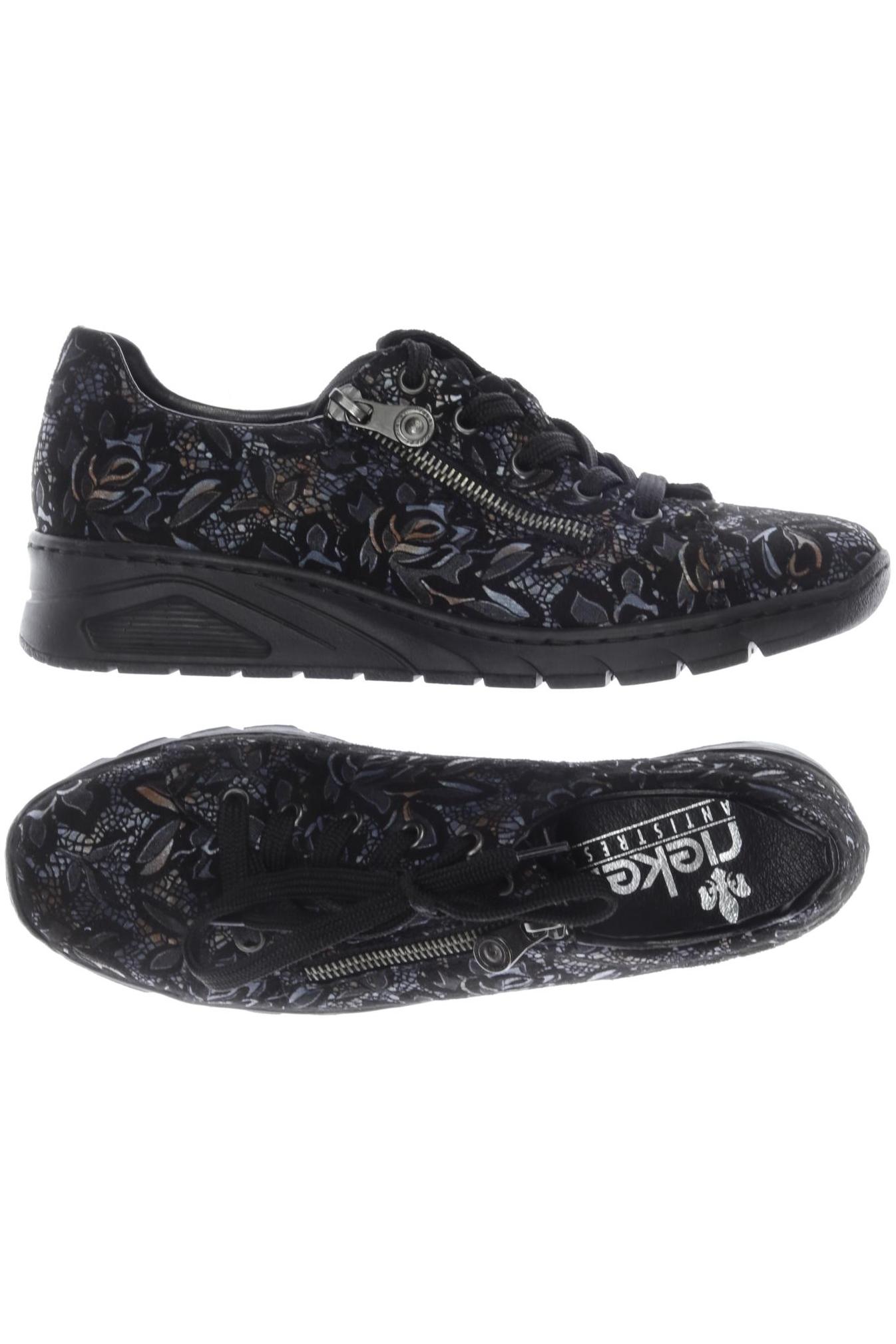 

Rieker Damen Sneakers, schwarz, Gr. 39