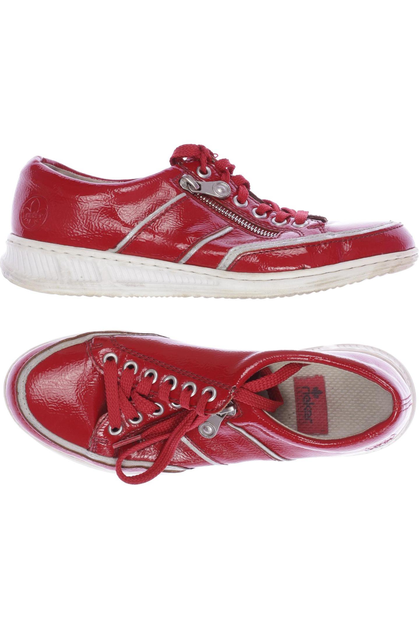 

Rieker Damen Sneakers, rot, Gr. 39