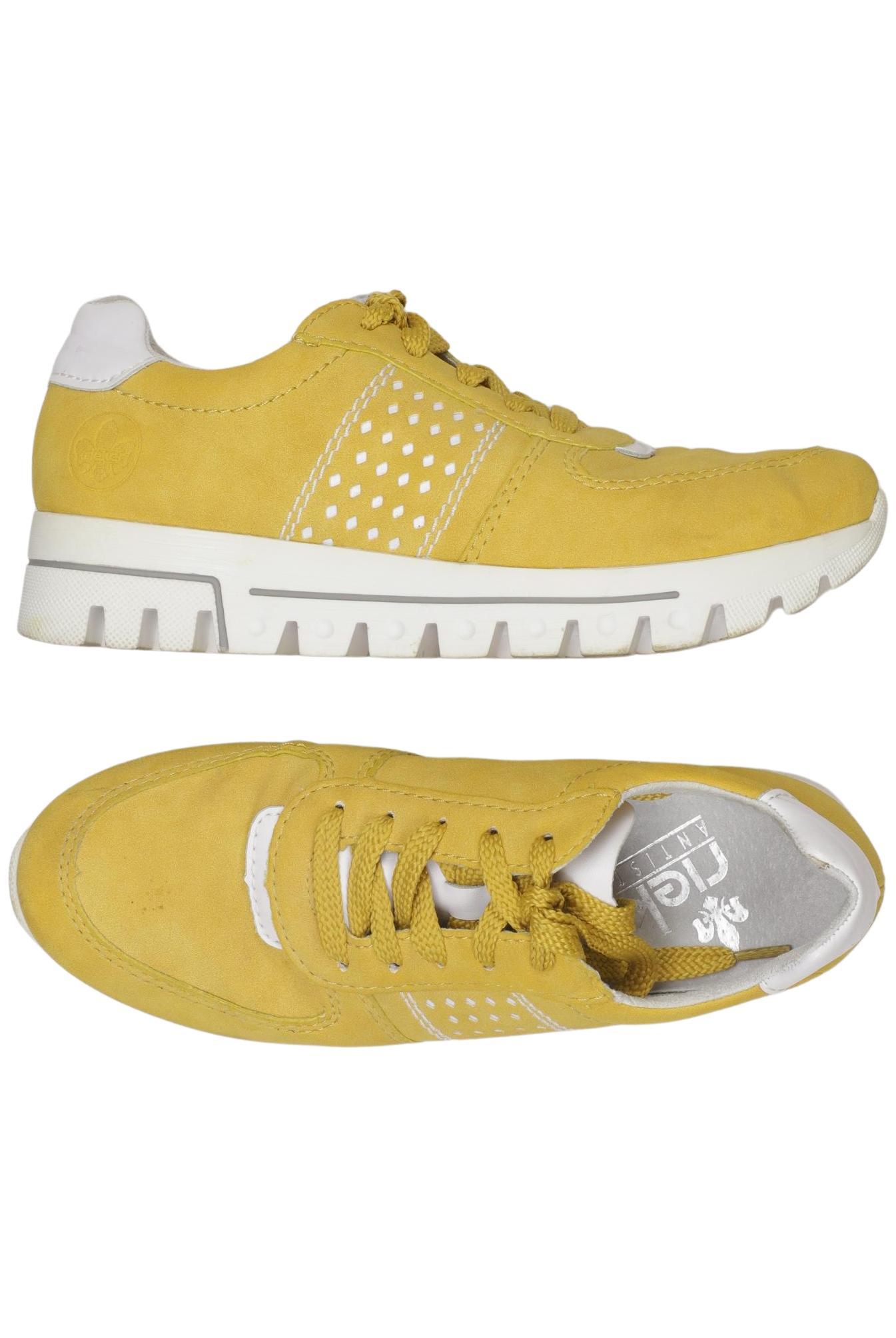 

Rieker Damen Sneakers, gelb, Gr. 36