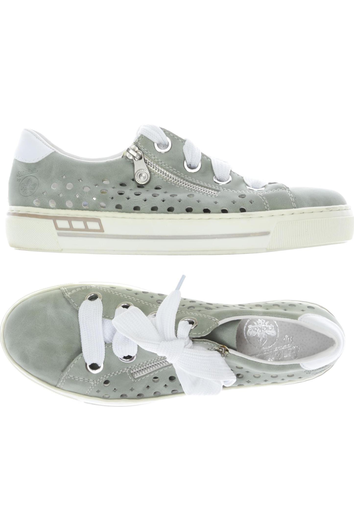 

Rieker Damen Sneakers, grün, Gr. 40