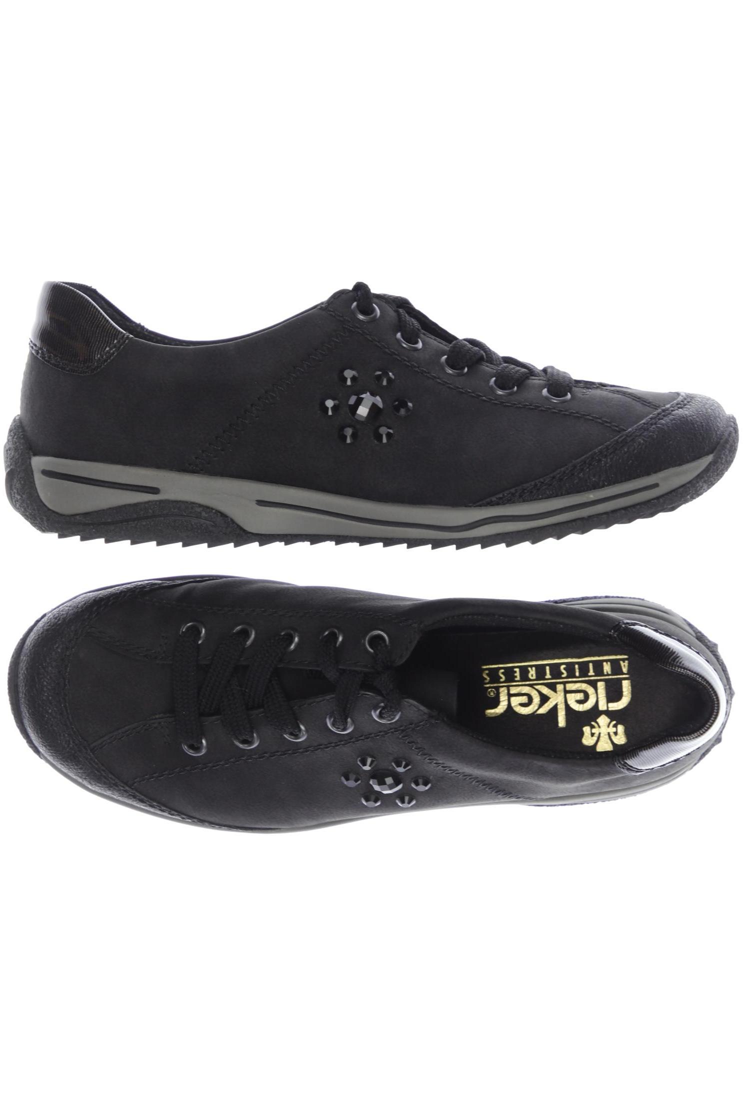 

Rieker Damen Sneakers, schwarz, Gr. 38
