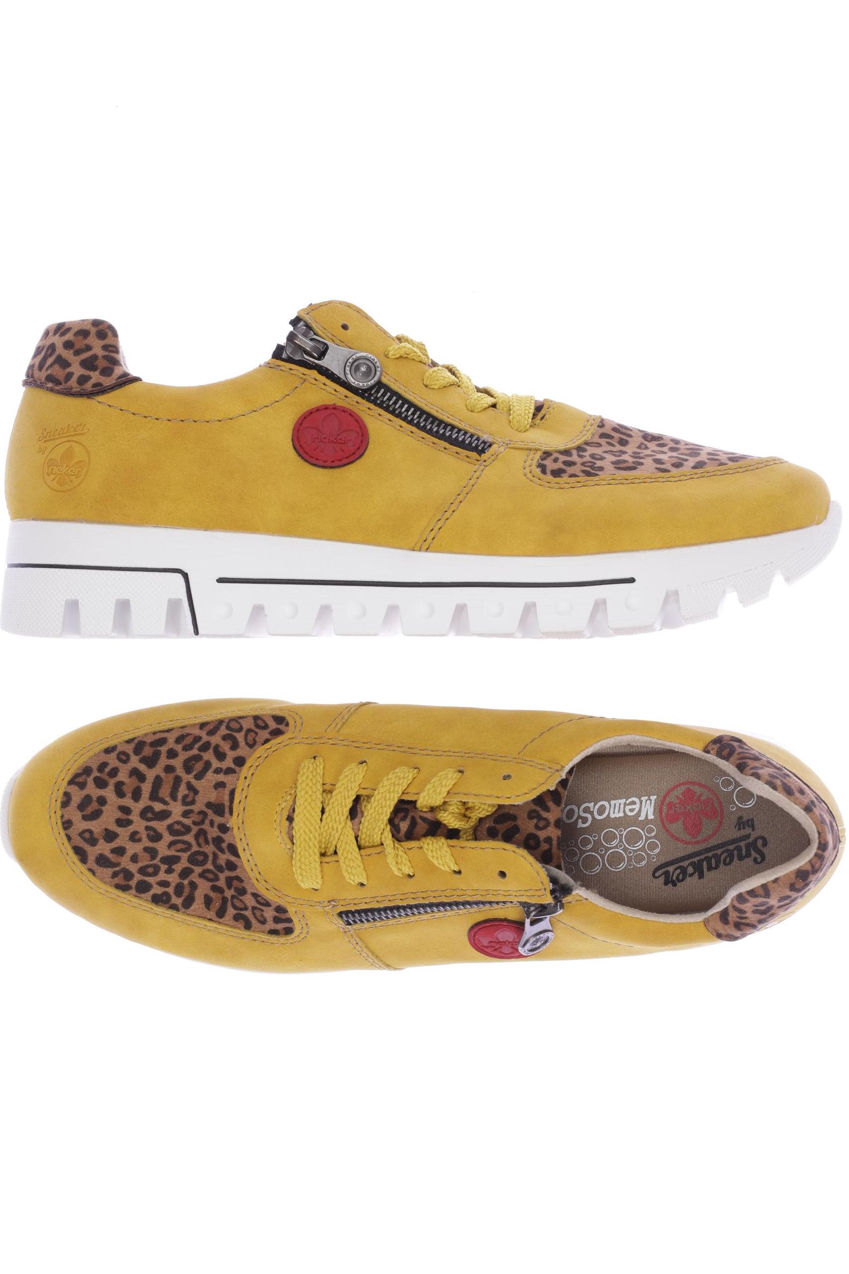 

Rieker Damen Sneakers, gelb, Gr. 41