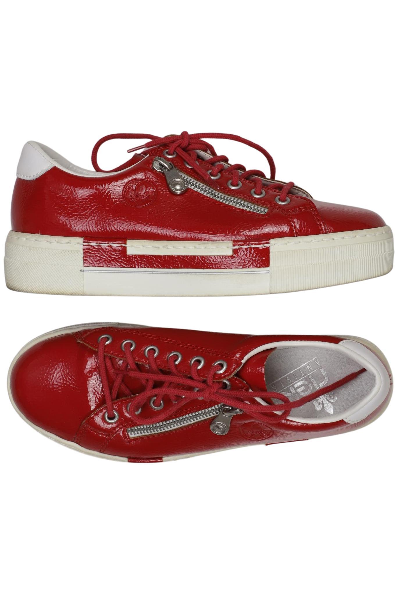 

Rieker Damen Sneakers, rot, Gr. 37