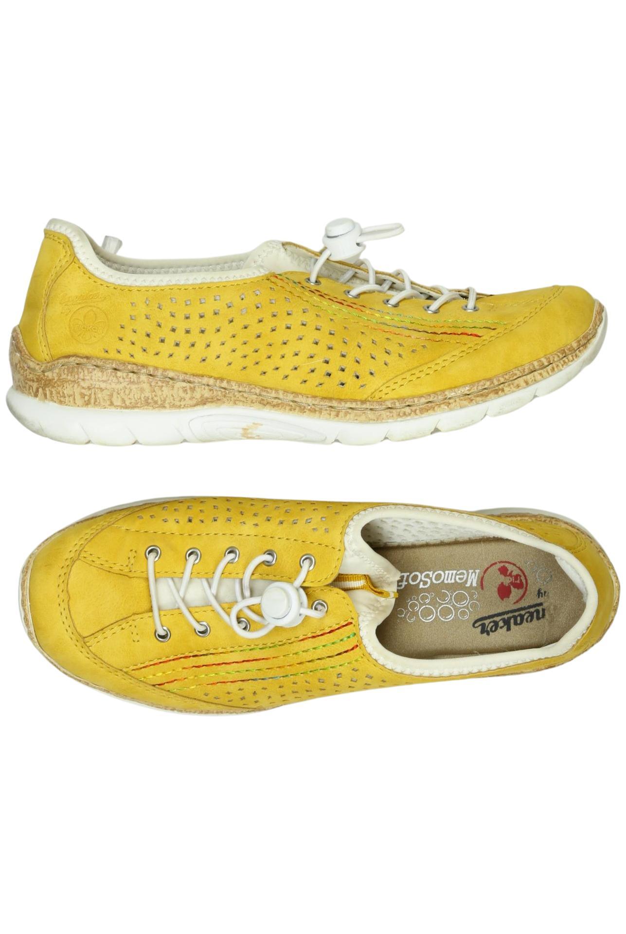 

Rieker Damen Sneakers, gelb, Gr. 38