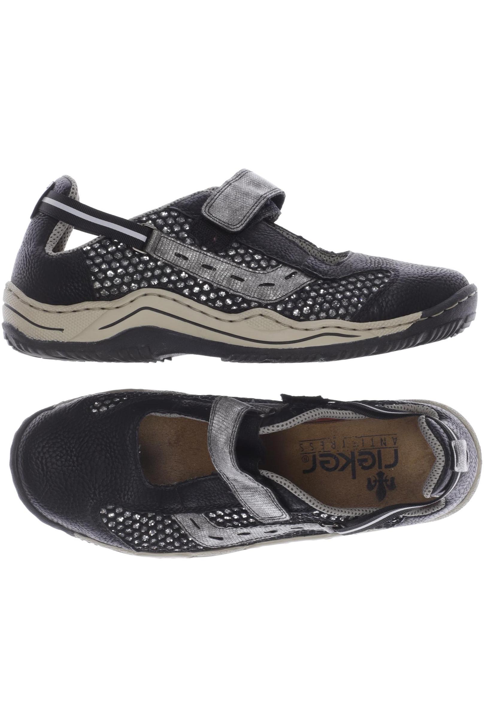 

Rieker Damen Sneakers, schwarz, Gr. 38