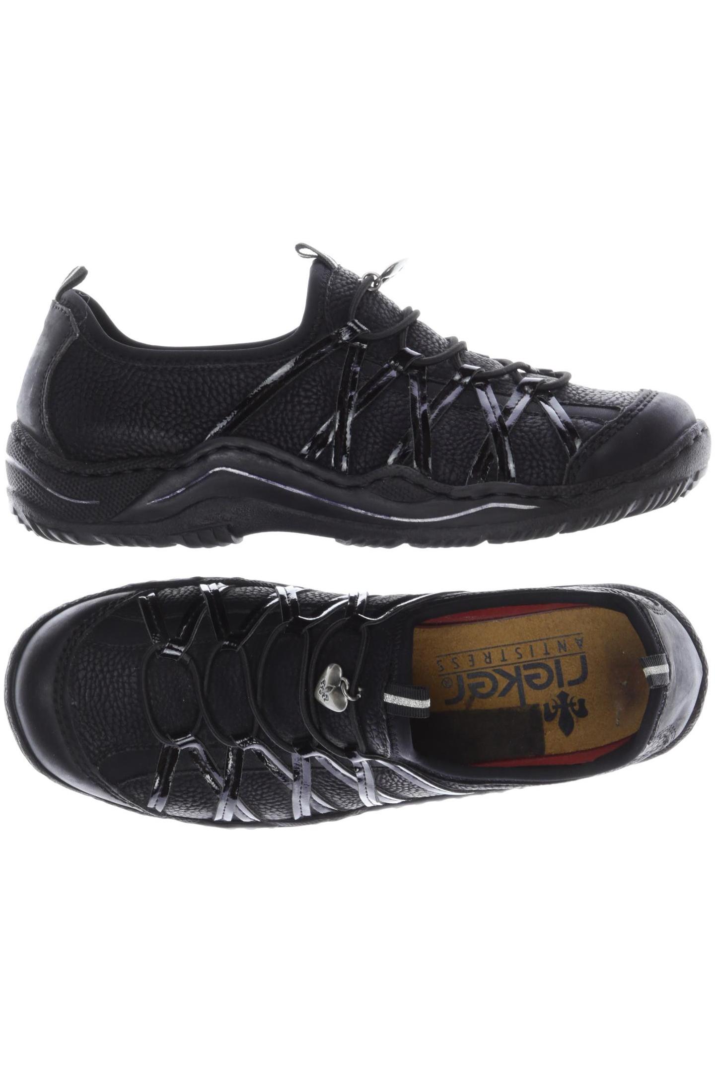 

Rieker Damen Sneakers, schwarz, Gr. 37