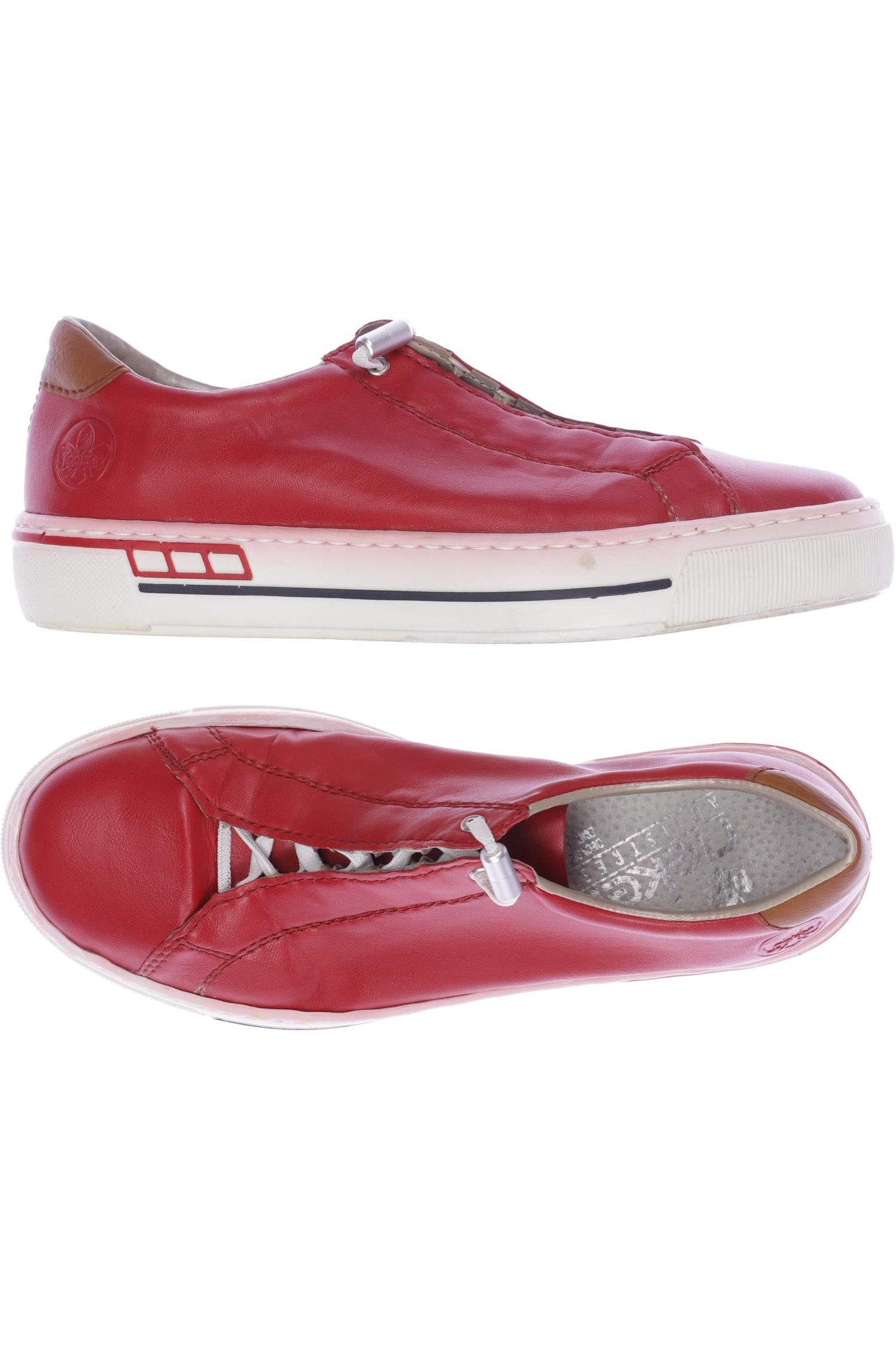 

Rieker Damen Sneakers, rot, Gr. 38