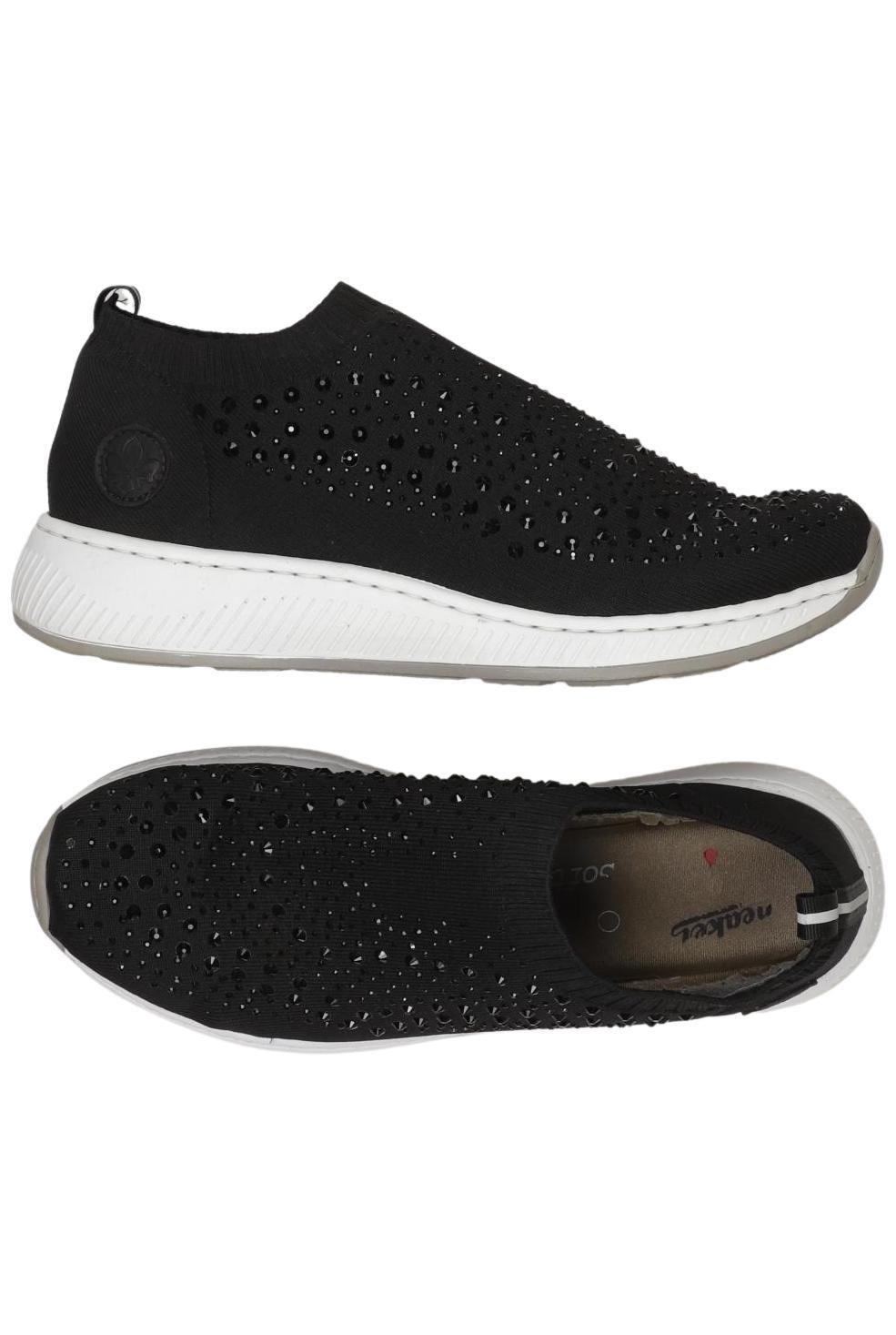 

Rieker Damen Sneakers, schwarz, Gr. 40