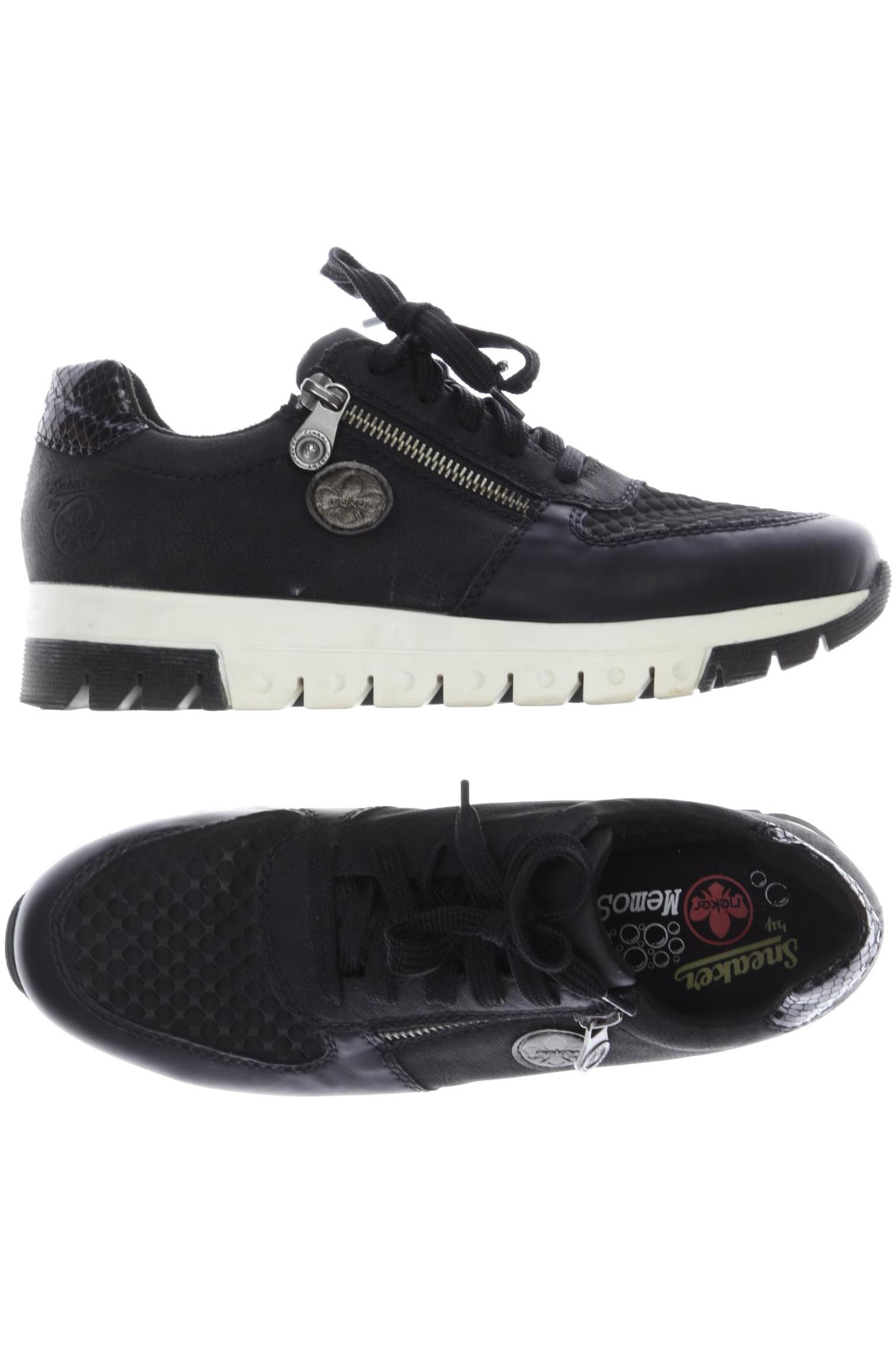 

Rieker Damen Sneakers, schwarz, Gr. 38