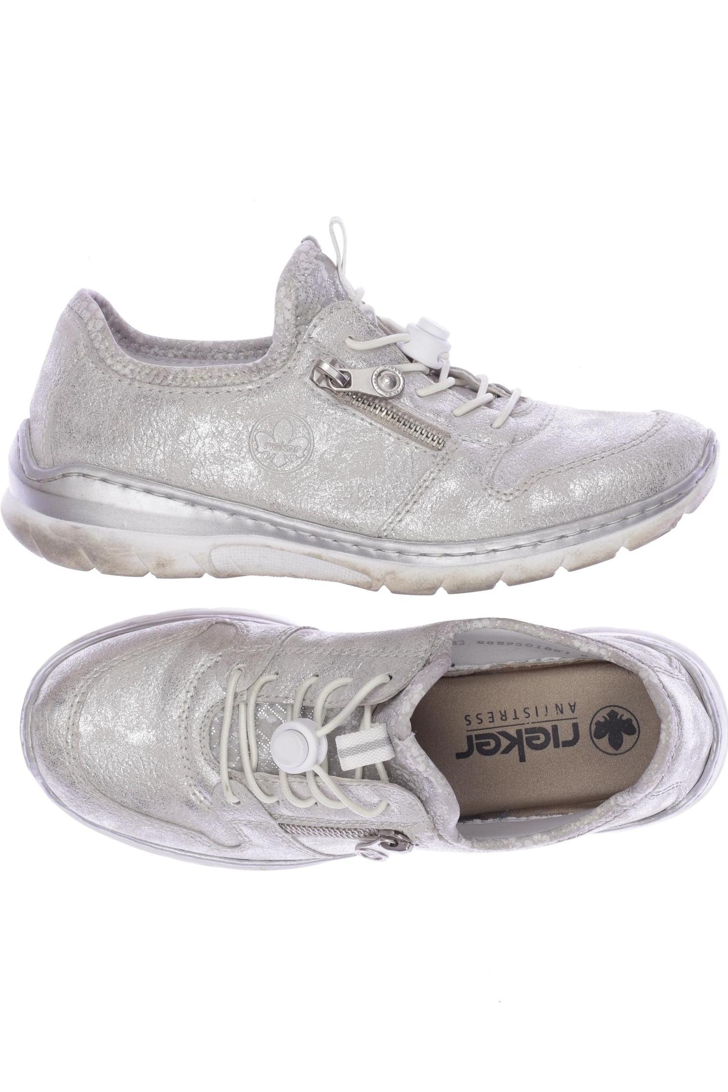 

Rieker Damen Sneakers, silber, Gr. 36