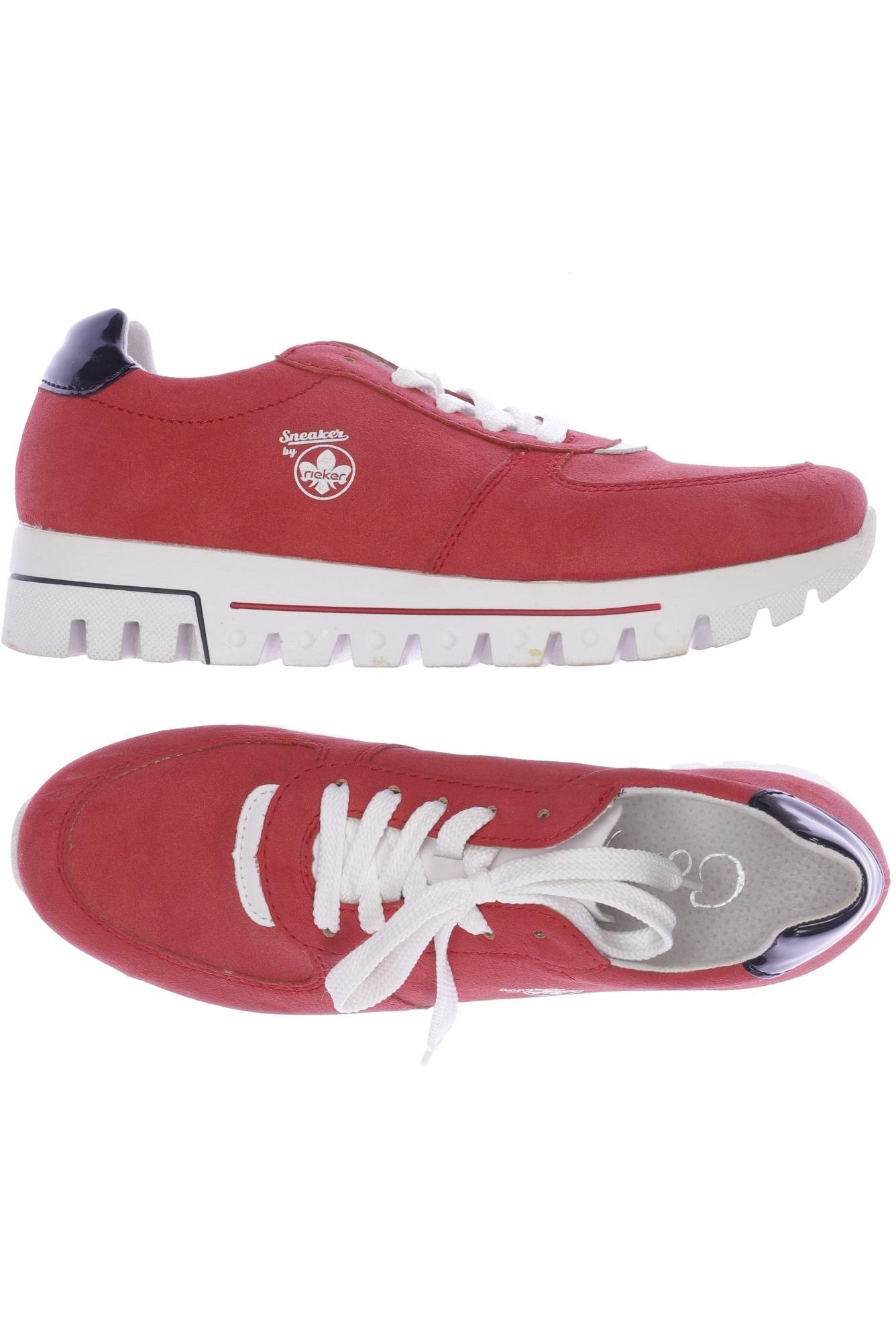 

Rieker Damen Sneakers, rot, Gr. 39
