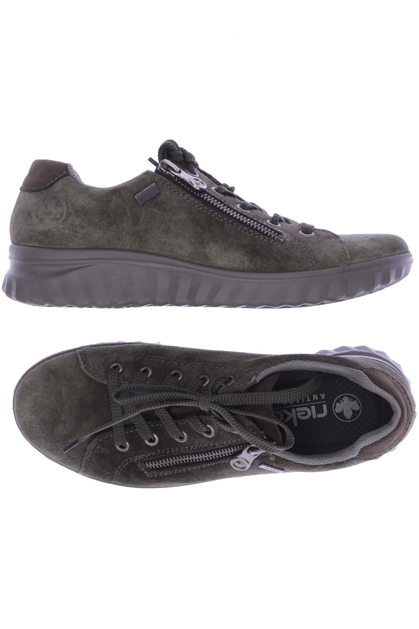 

Rieker Damen Sneakers, grün, Gr. 38