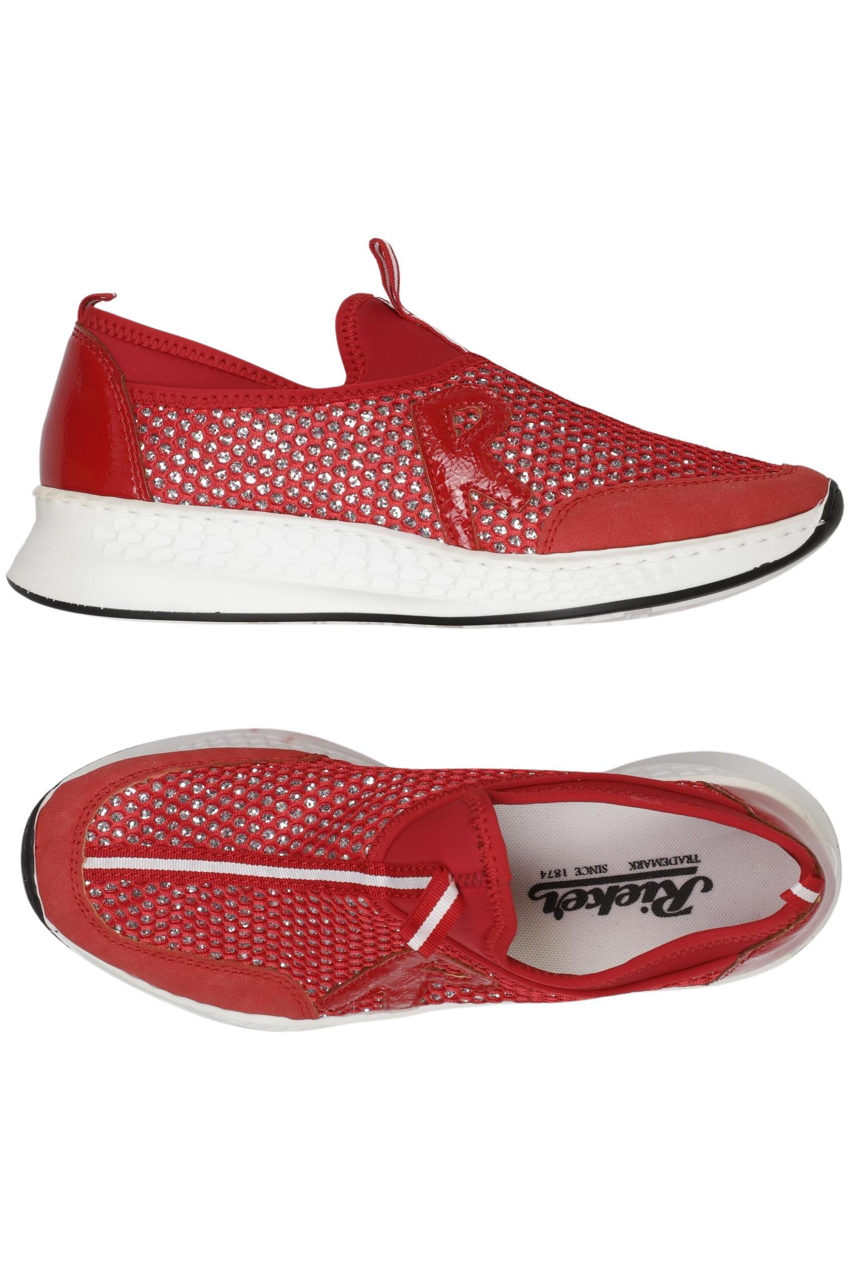 

Rieker Damen Sneakers, rot, Gr. 42