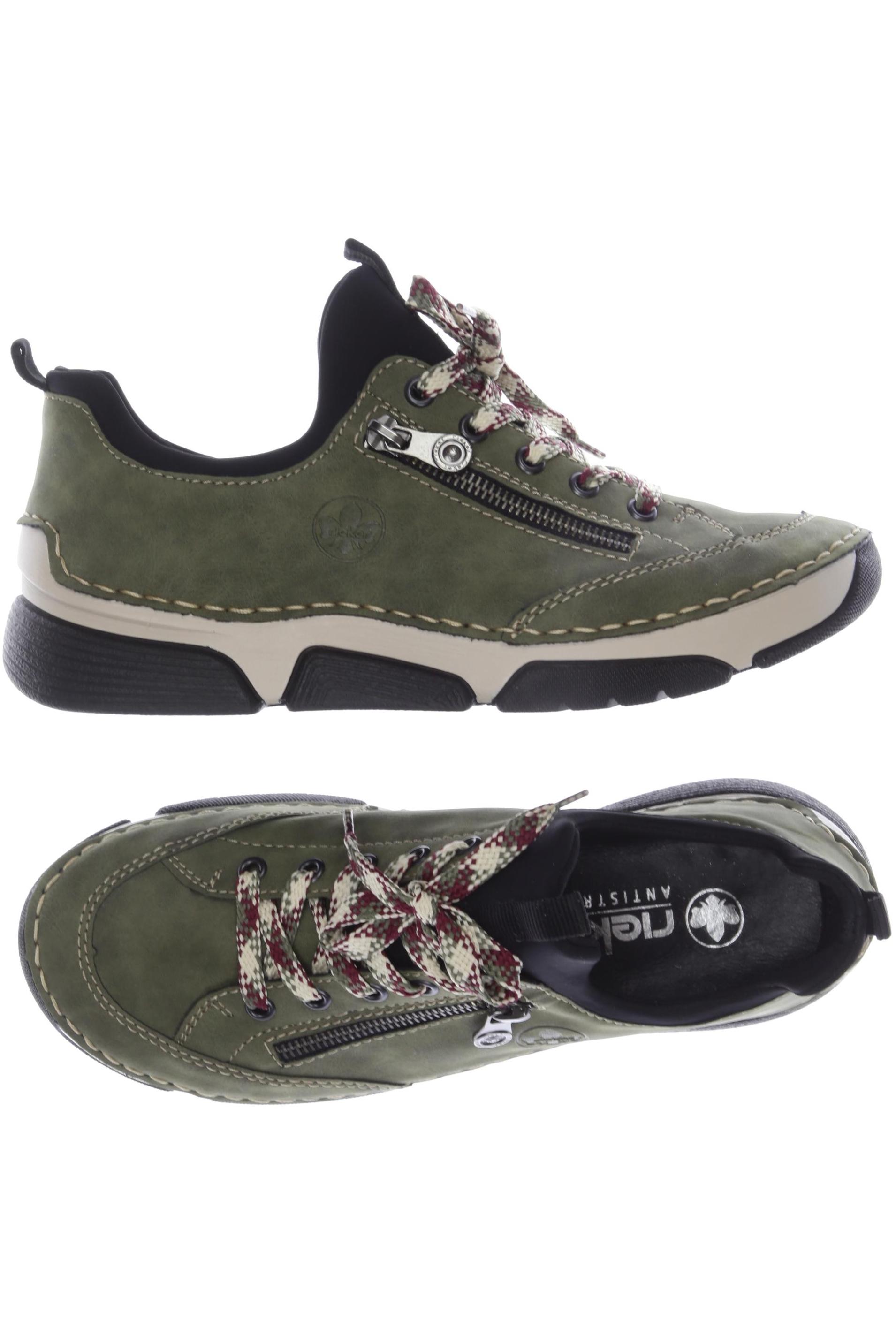 

Rieker Damen Sneakers, grün, Gr. 40