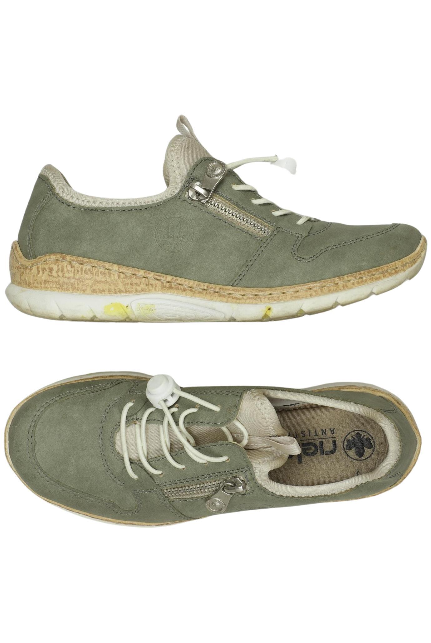 

Rieker Damen Sneakers, grün, Gr. 36