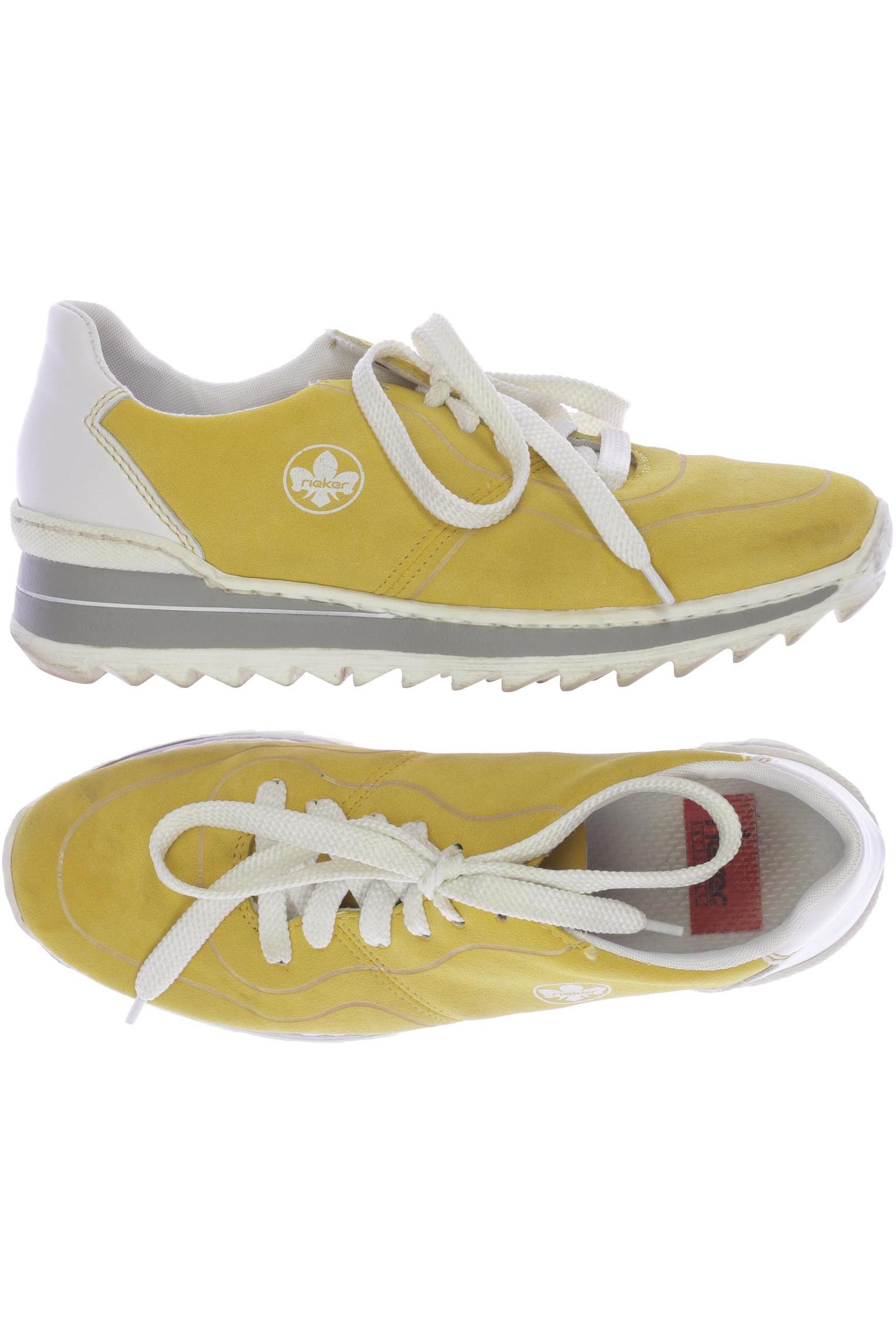 

Rieker Damen Sneakers, gelb, Gr. 36