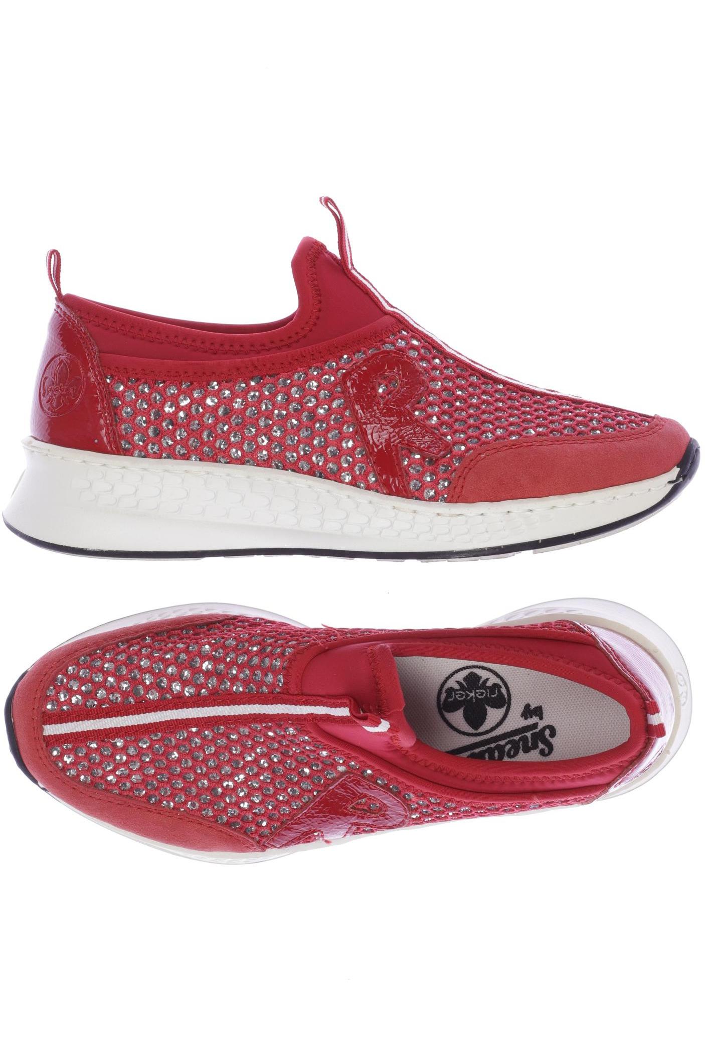 

Rieker Damen Sneakers, rot, Gr. 36