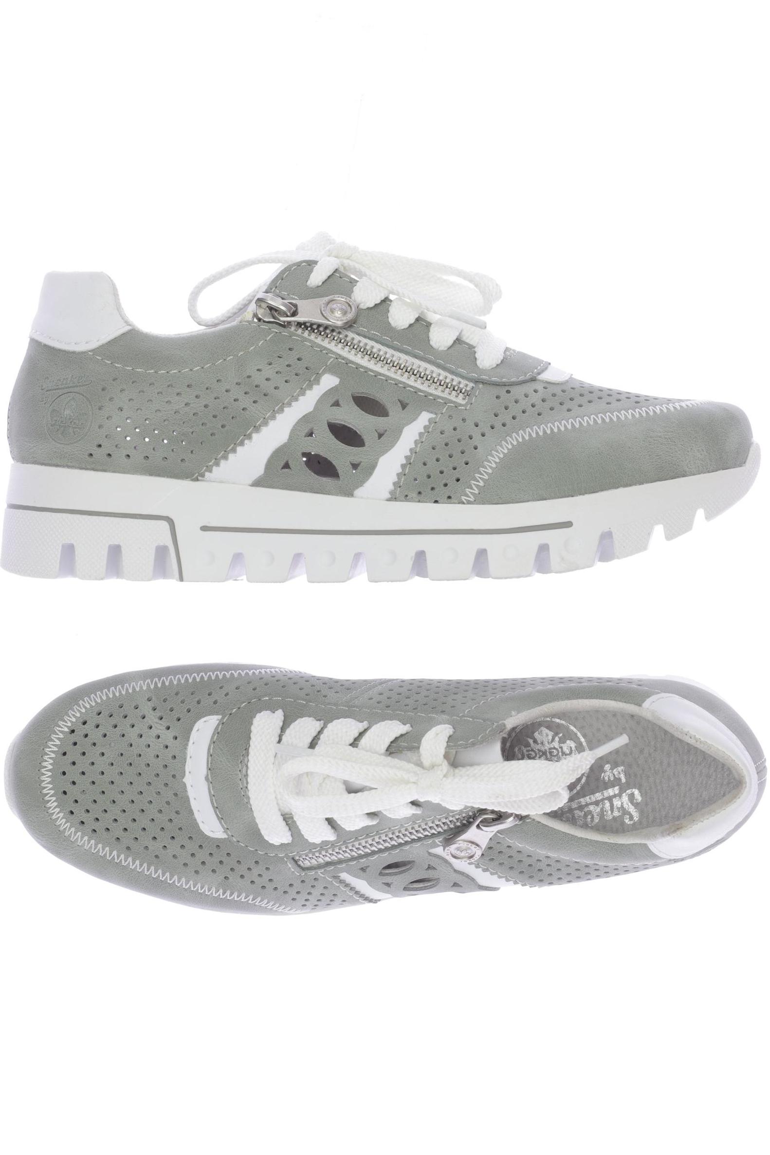 

Rieker Damen Sneakers, grün, Gr. 37
