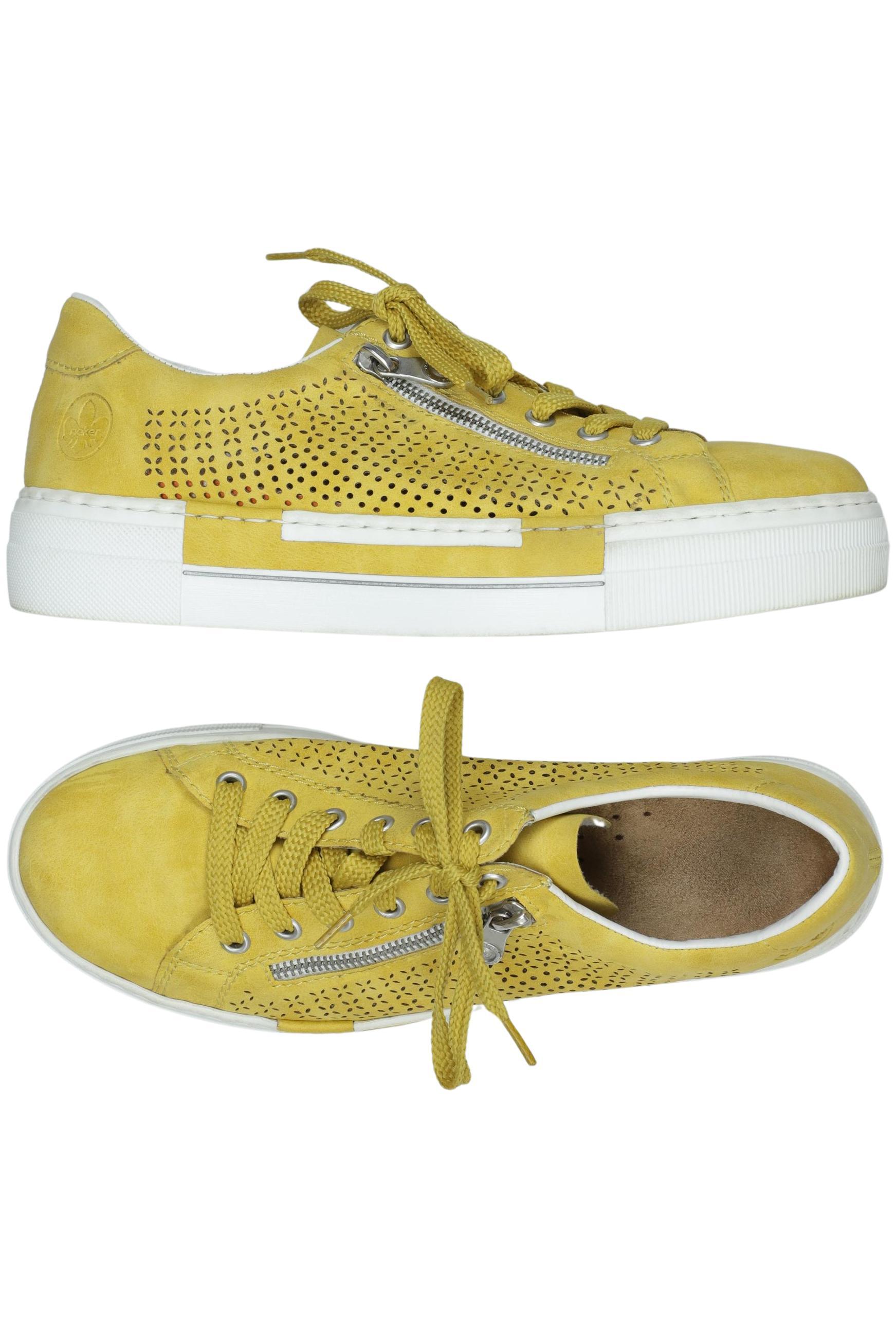 

Rieker Damen Sneakers, gelb, Gr. 41