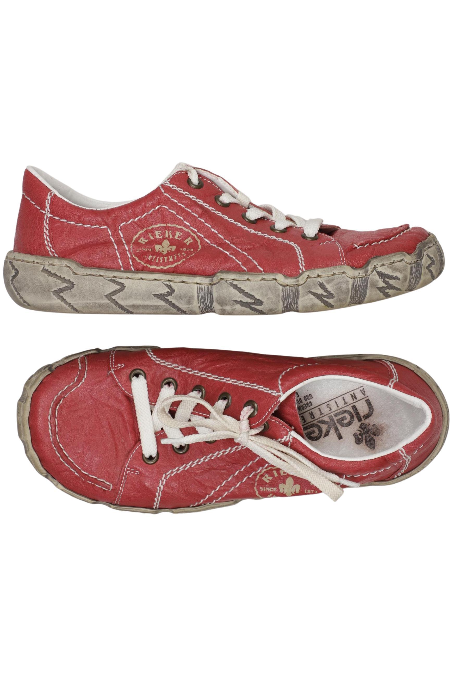 

Rieker Damen Sneakers, rot, Gr. 37