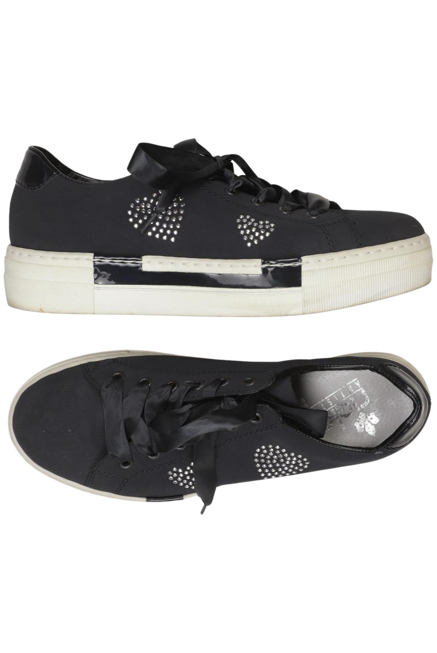 

Rieker Damen Sneakers, schwarz, Gr. 40