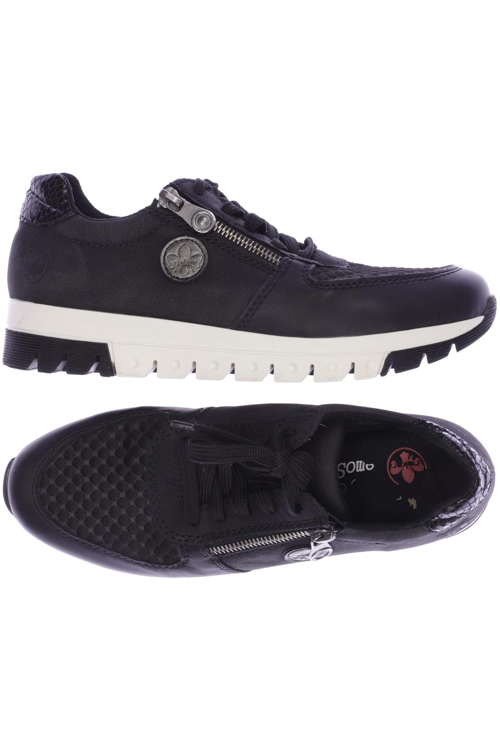 

Rieker Damen Sneakers, schwarz, Gr. 38