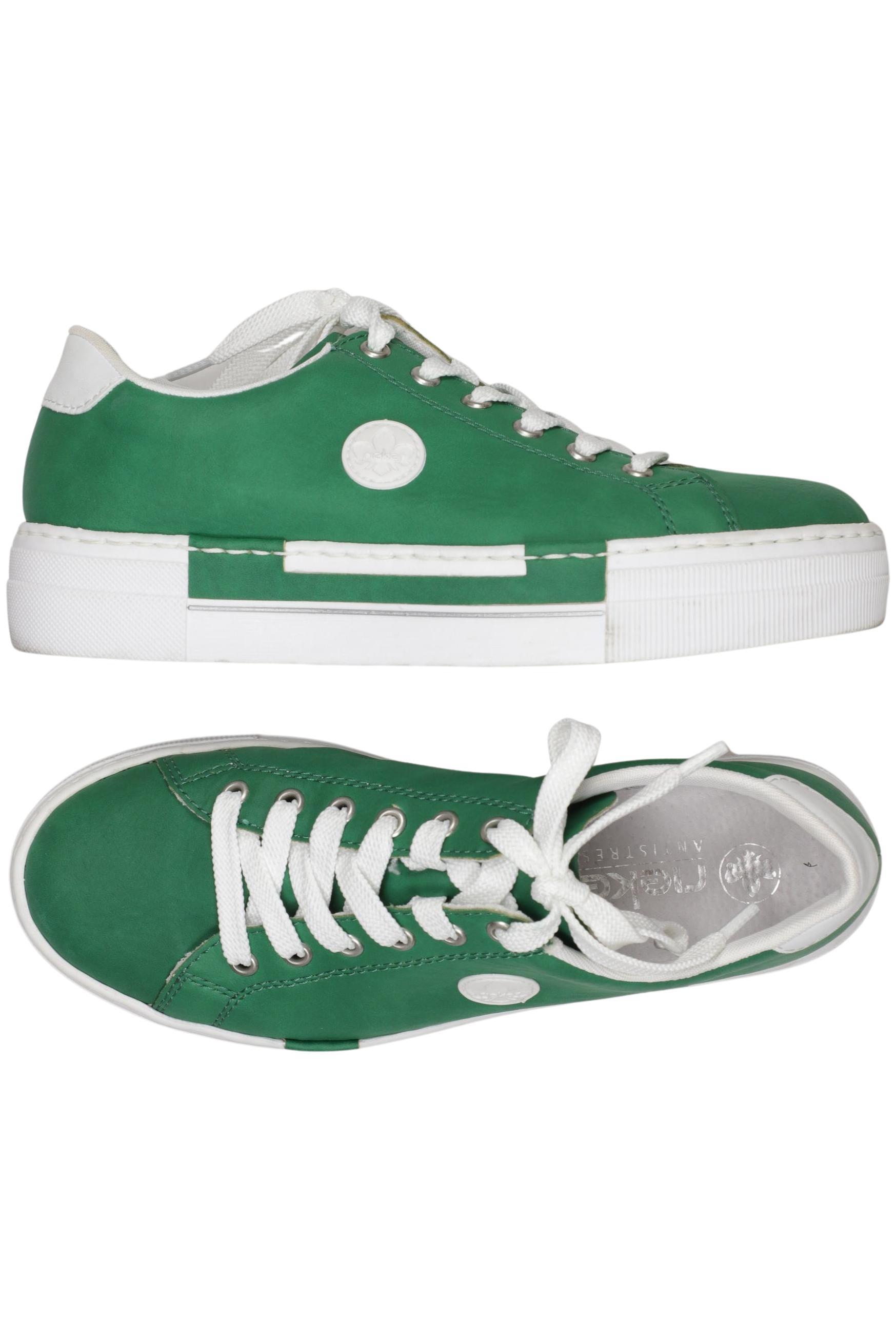 

Rieker Damen Sneakers, grün, Gr. 39