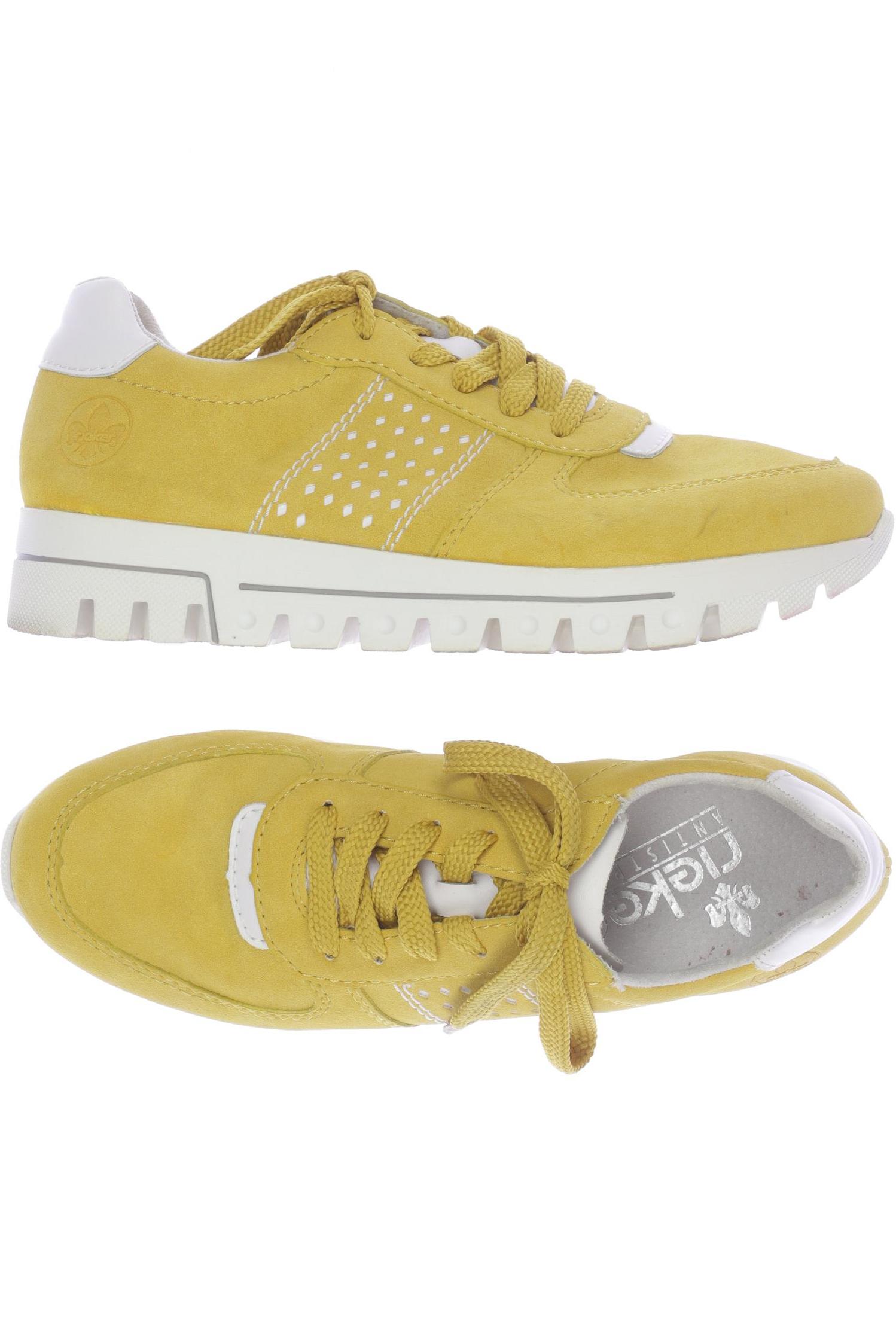

Rieker Damen Sneakers, gelb, Gr. 38