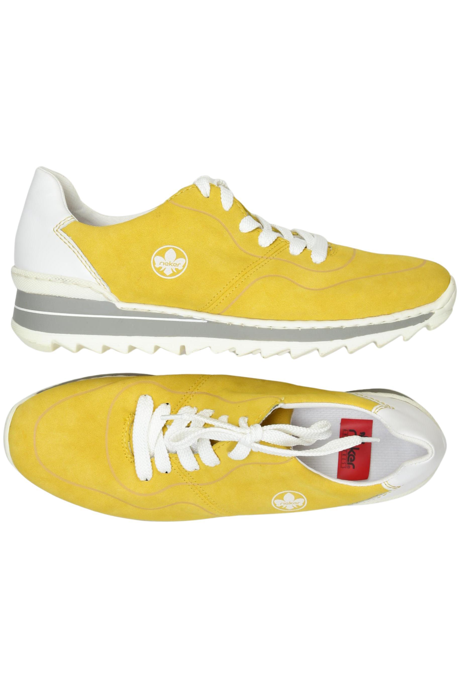 

Rieker Damen Sneakers, gelb, Gr. 40