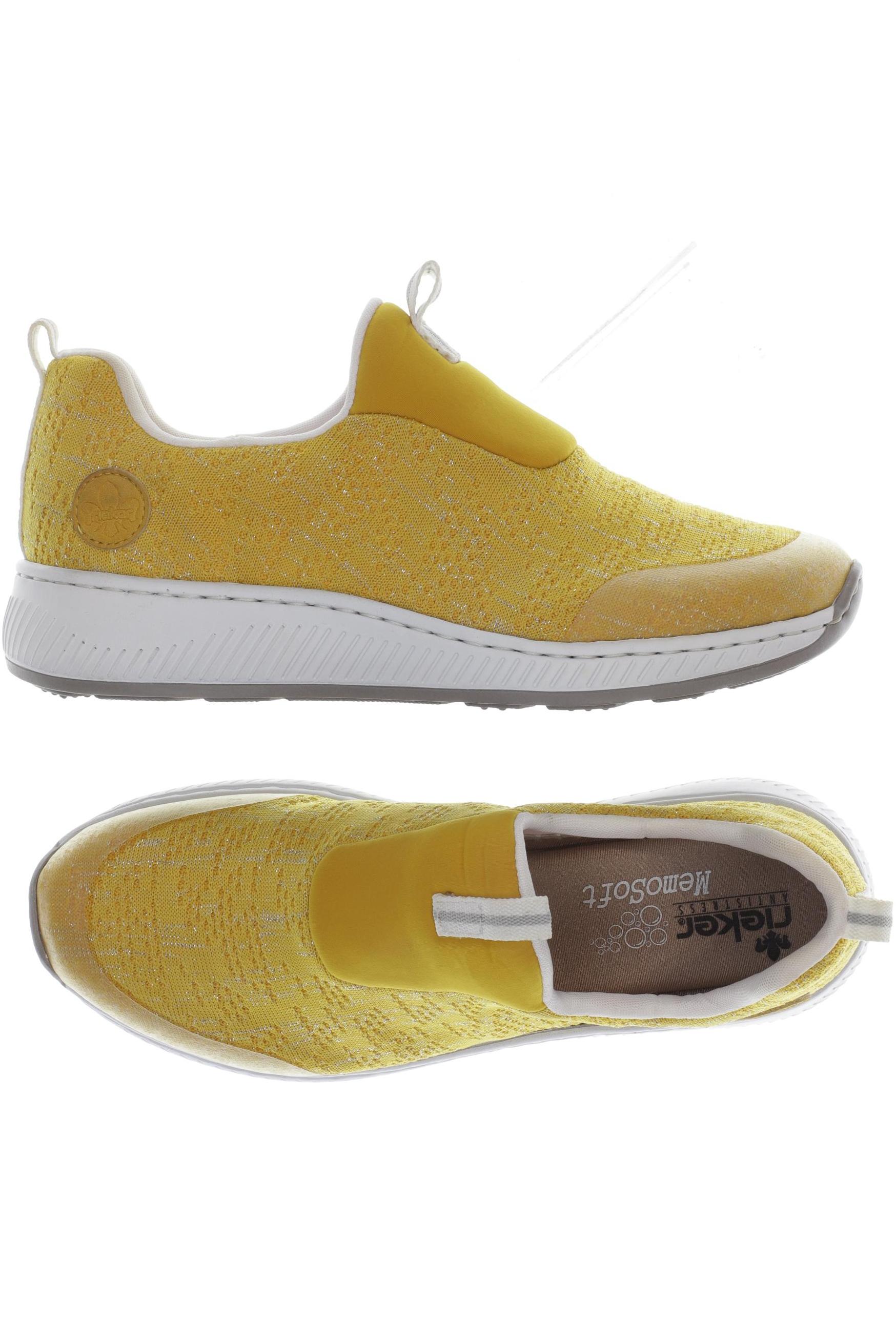

Rieker Damen Sneakers, gelb, Gr. 38