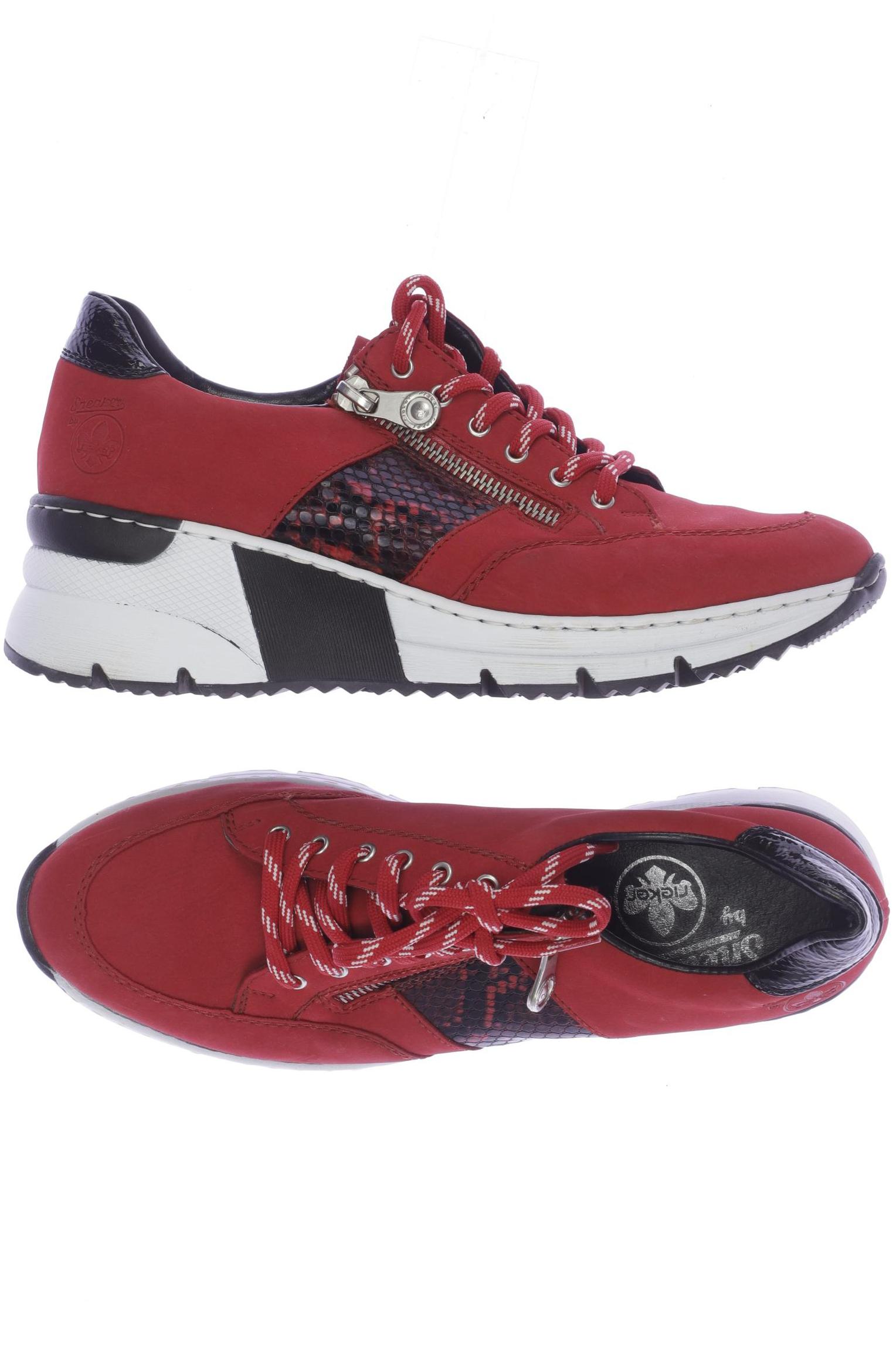 

Rieker Damen Sneakers, rot, Gr. 39