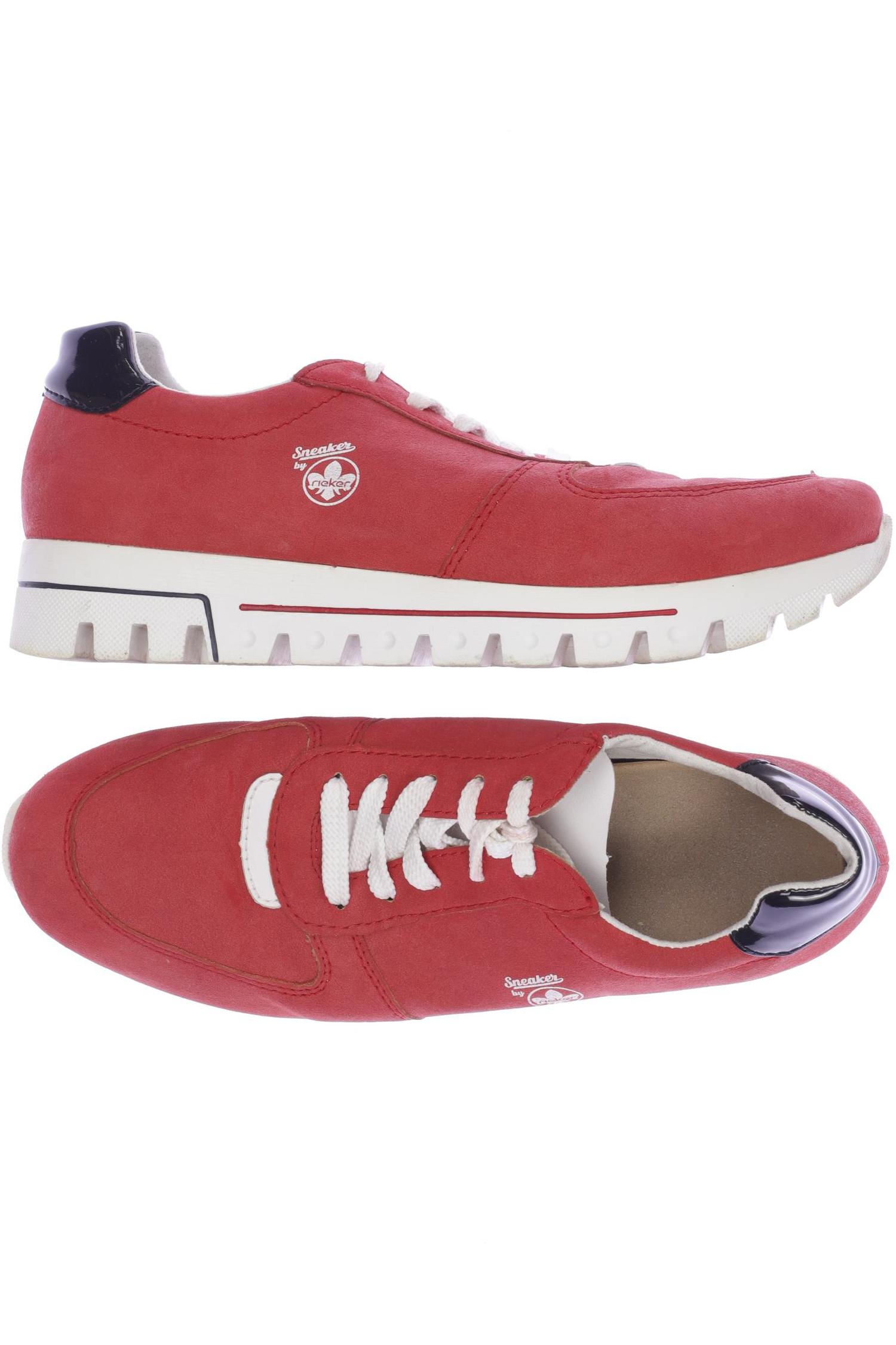 

Rieker Damen Sneakers, rot, Gr. 42