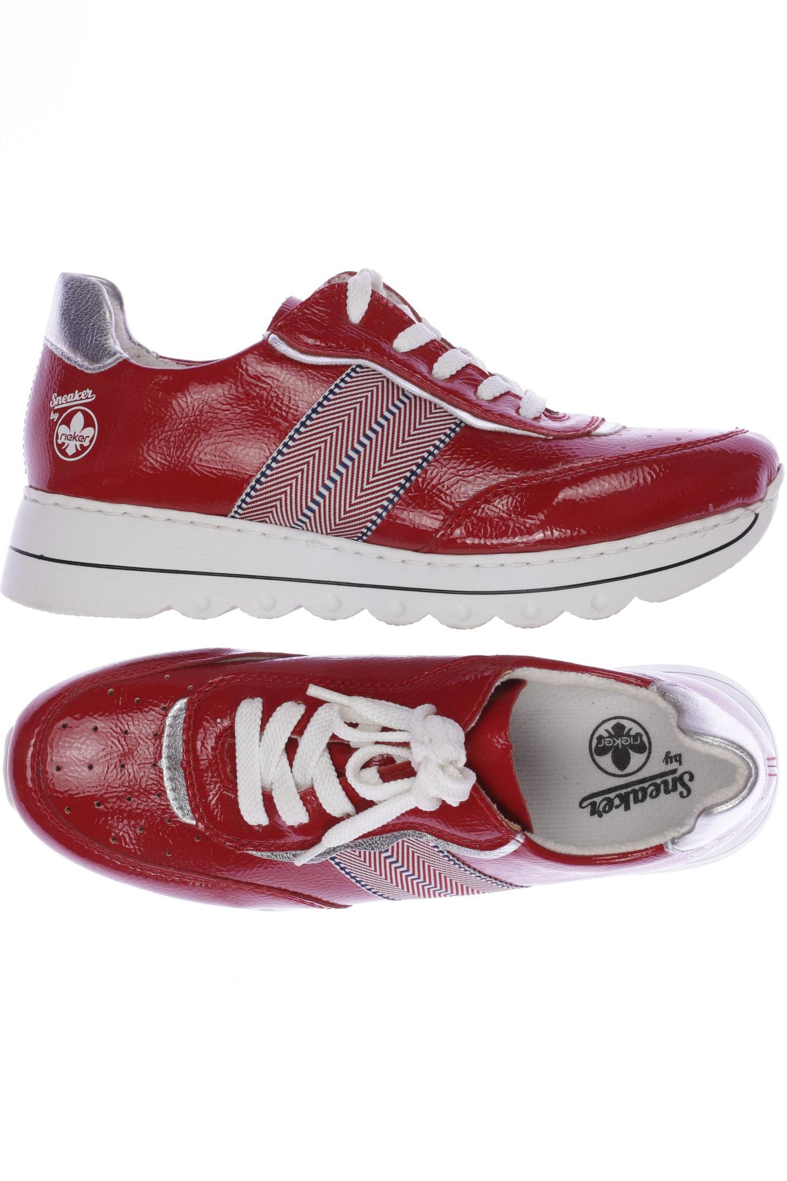 

Rieker Damen Sneakers, rot, Gr. 38