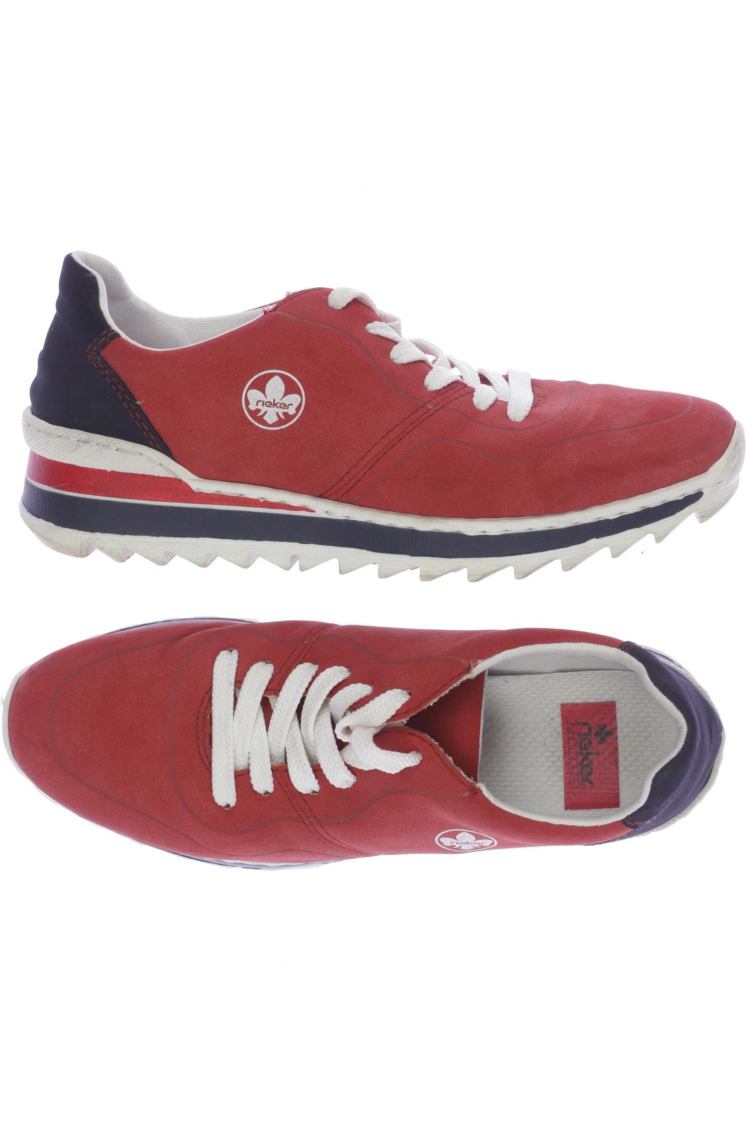 

Rieker Damen Sneakers, rot