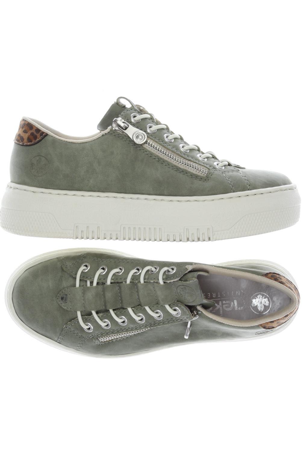 

Rieker Damen Sneakers, grün, Gr. 37