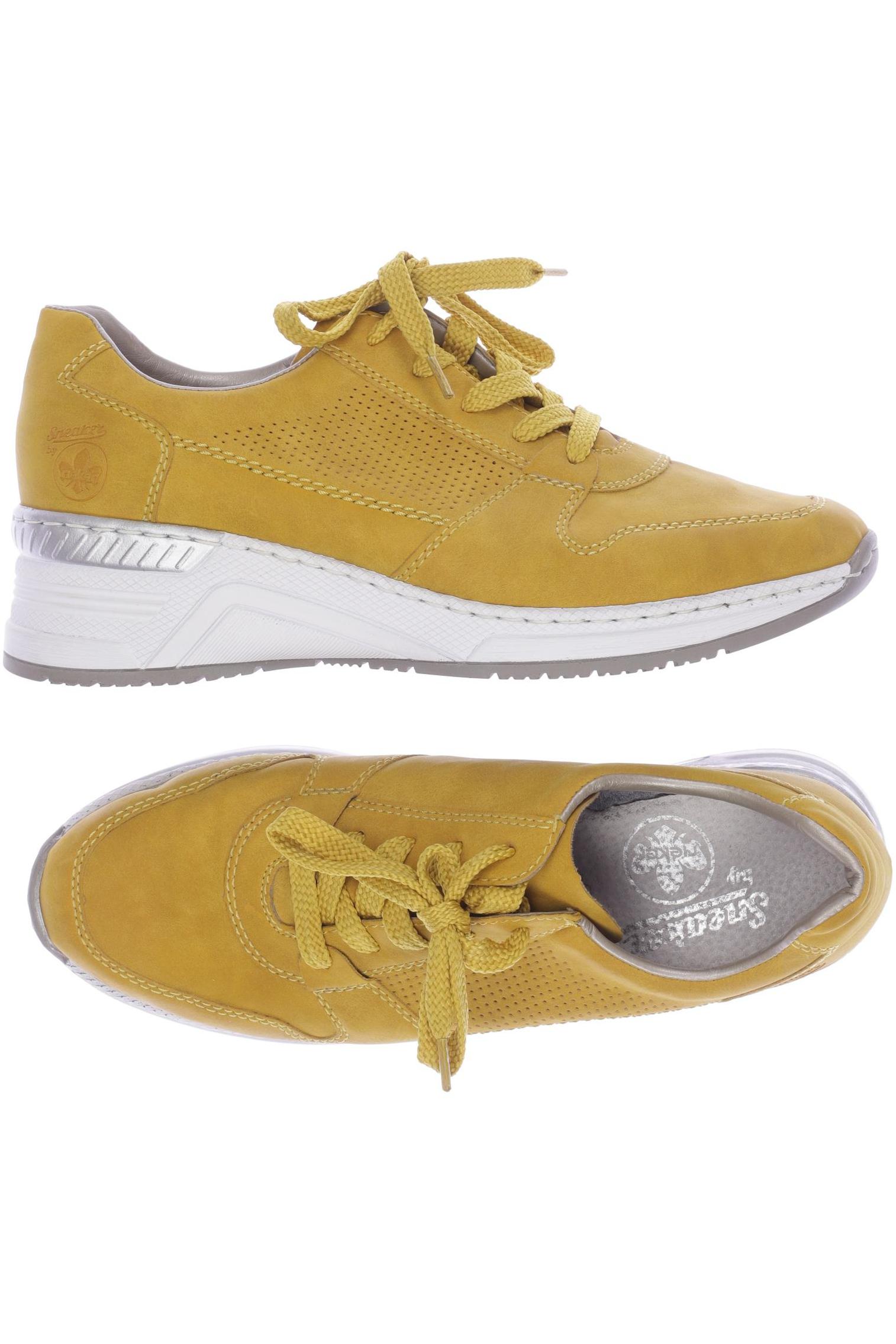 

Rieker Damen Sneakers, gelb, Gr. 40