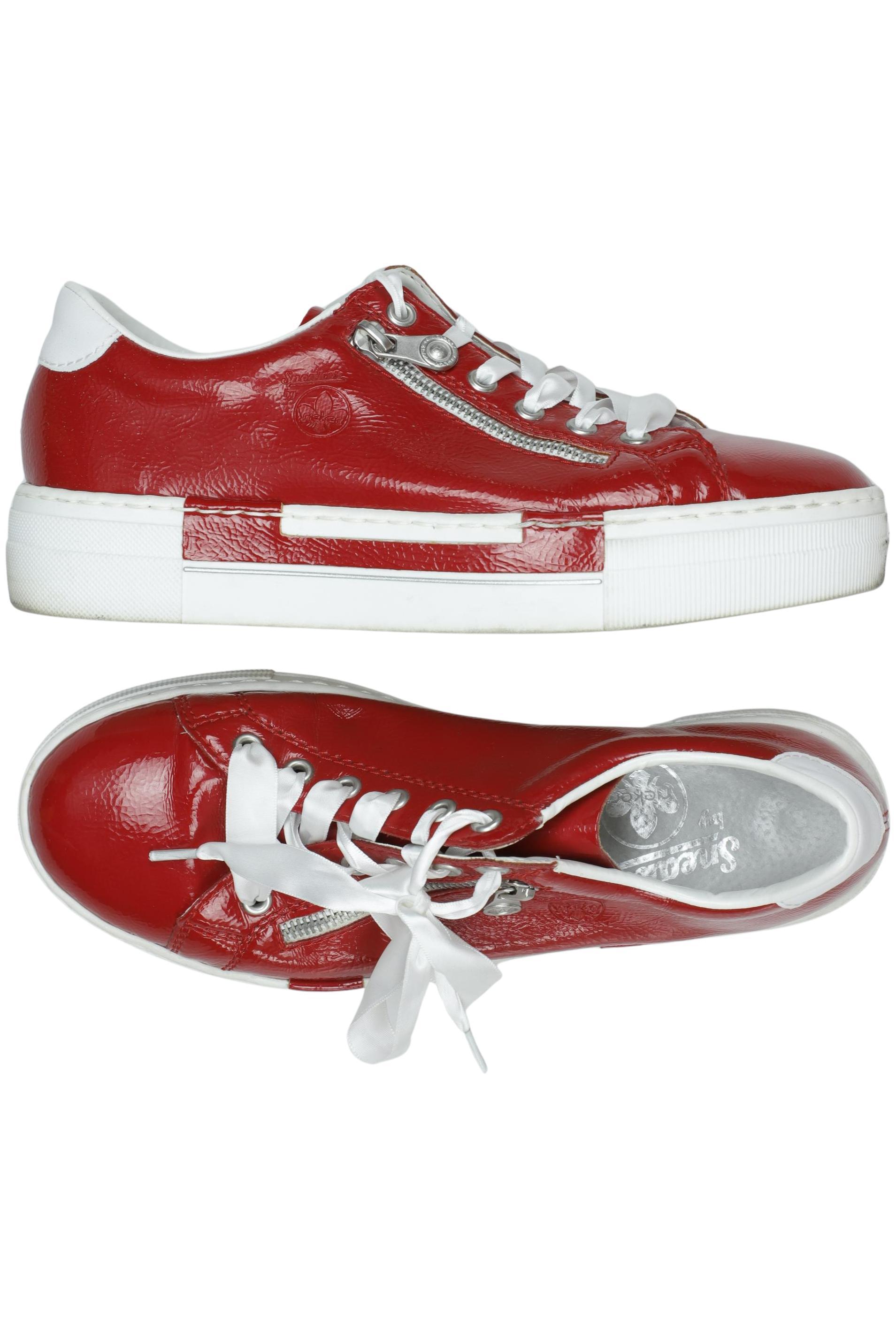 

Rieker Damen Sneakers, rot, Gr. 40