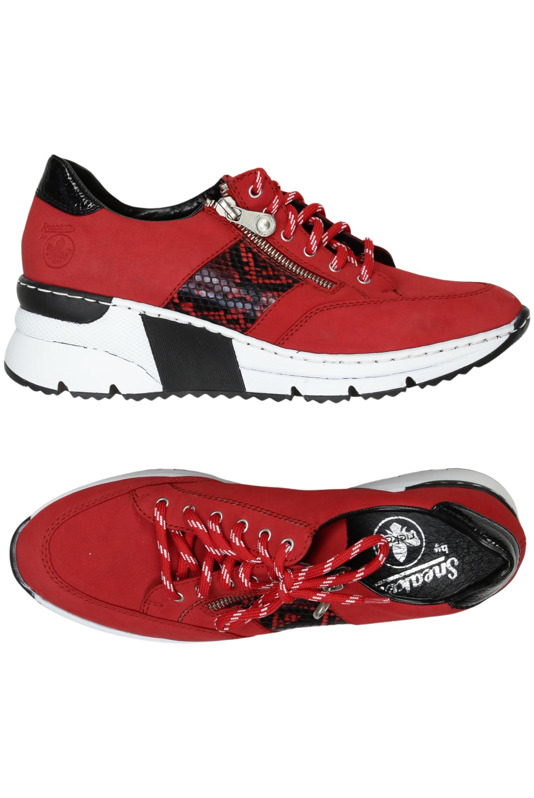 

Rieker Damen Sneakers, rot, Gr. 41