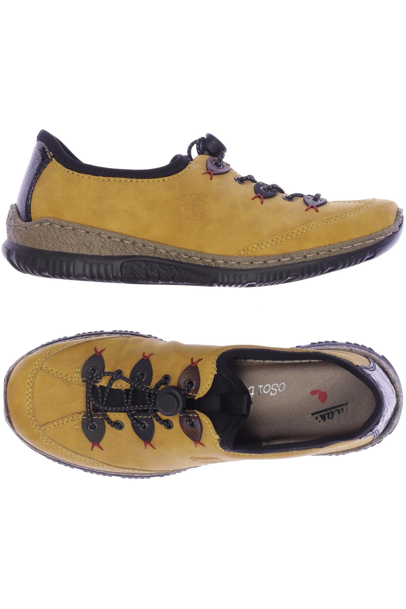 

Rieker Damen Sneakers, gelb, Gr. 39