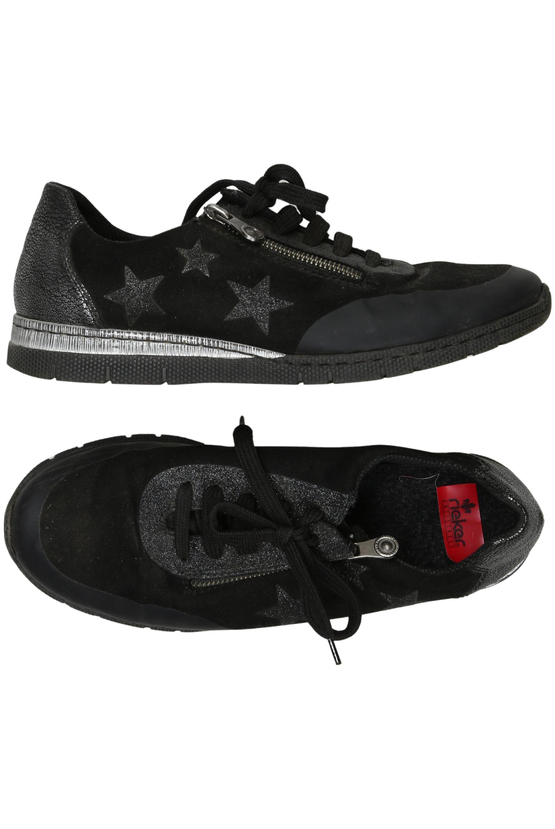 

Rieker Damen Sneakers, schwarz, Gr. 40