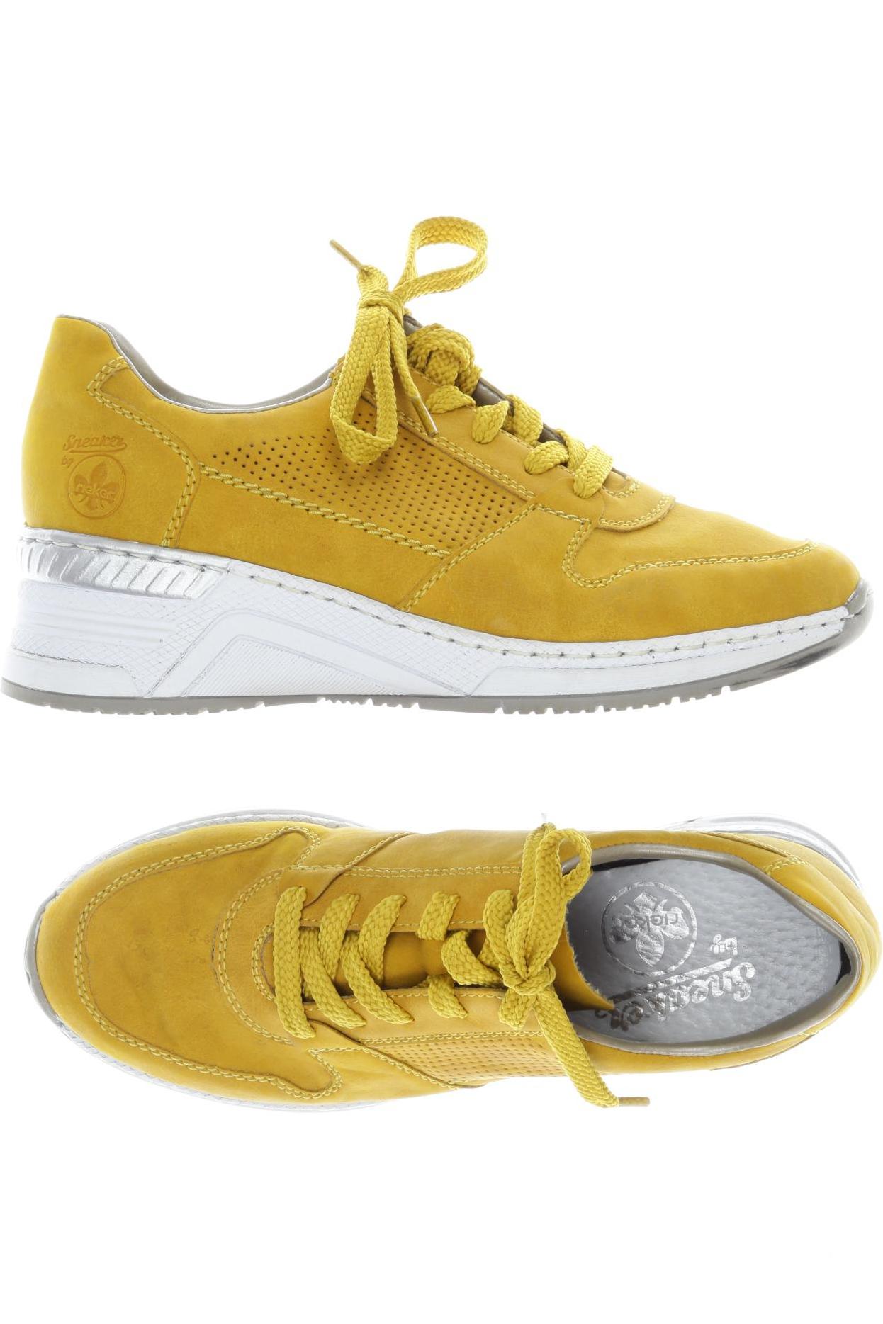 

Rieker Damen Sneakers, gelb, Gr. 37