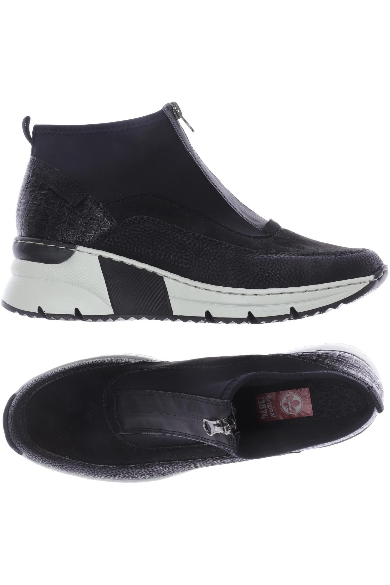 

Rieker Damen Sneakers, schwarz, Gr. 40