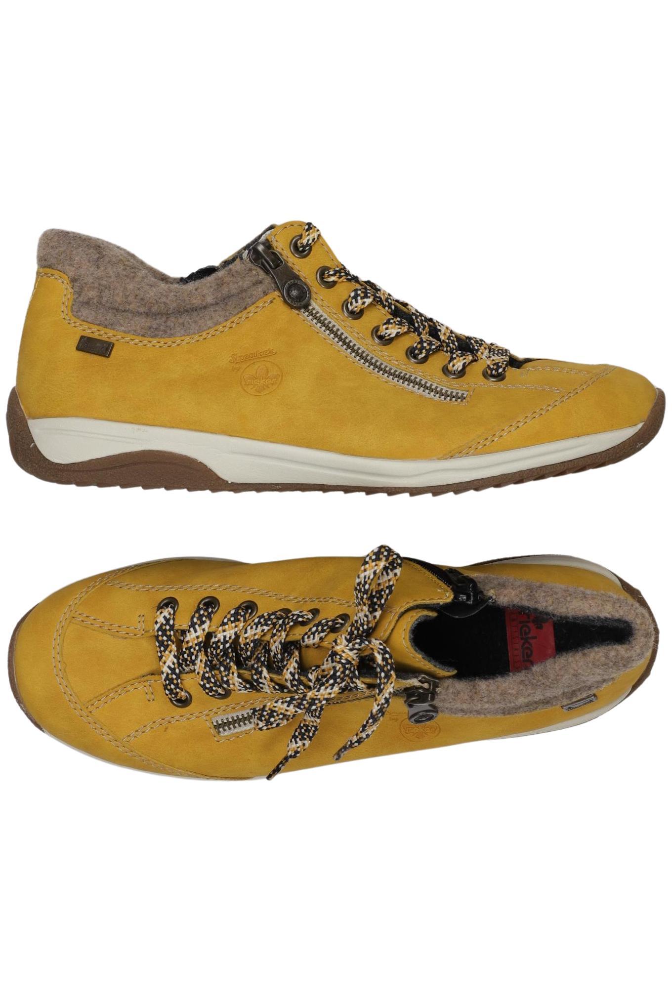

Rieker Damen Sneakers, gelb, Gr. 41