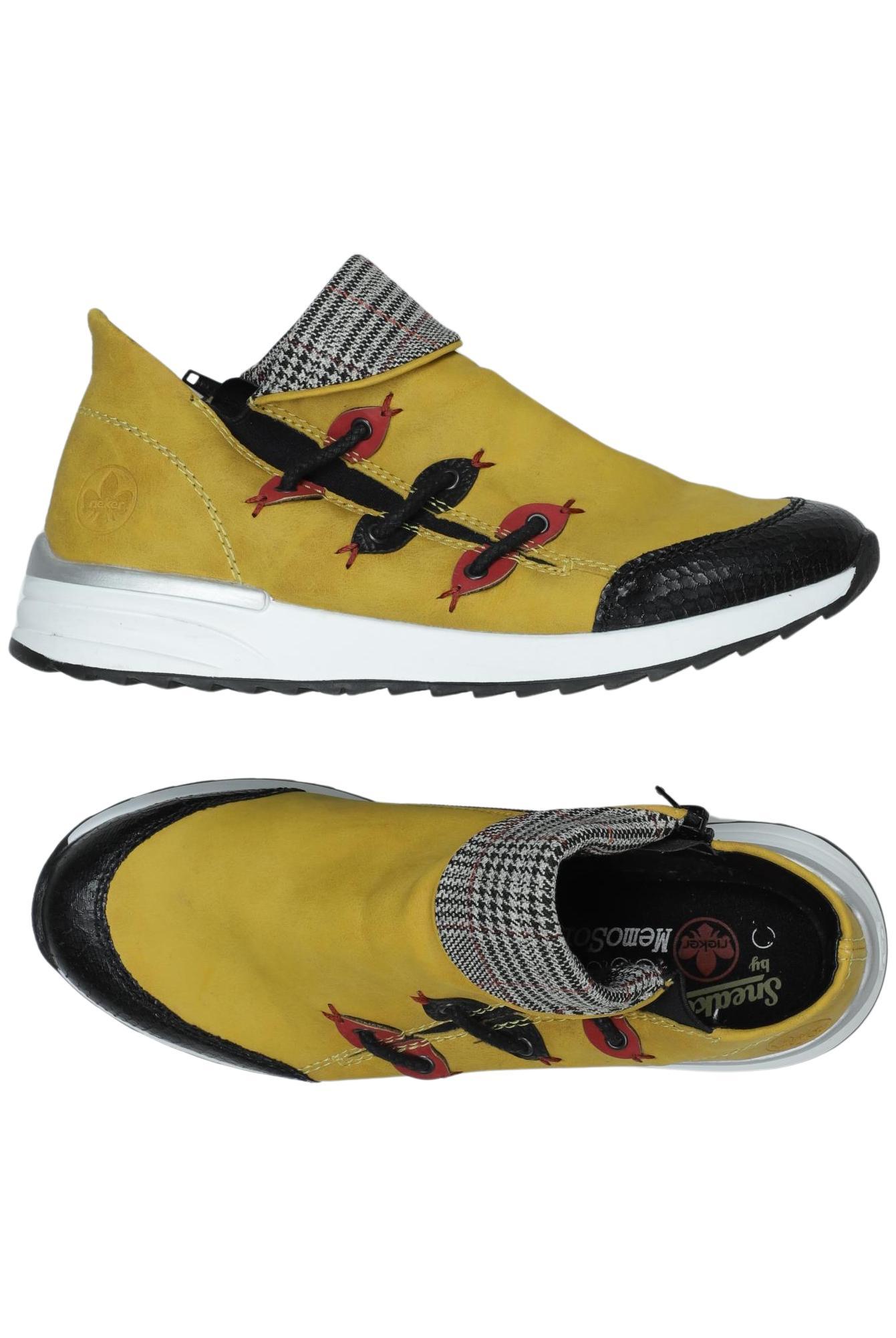 

Rieker Damen Sneakers, gelb, Gr. 39