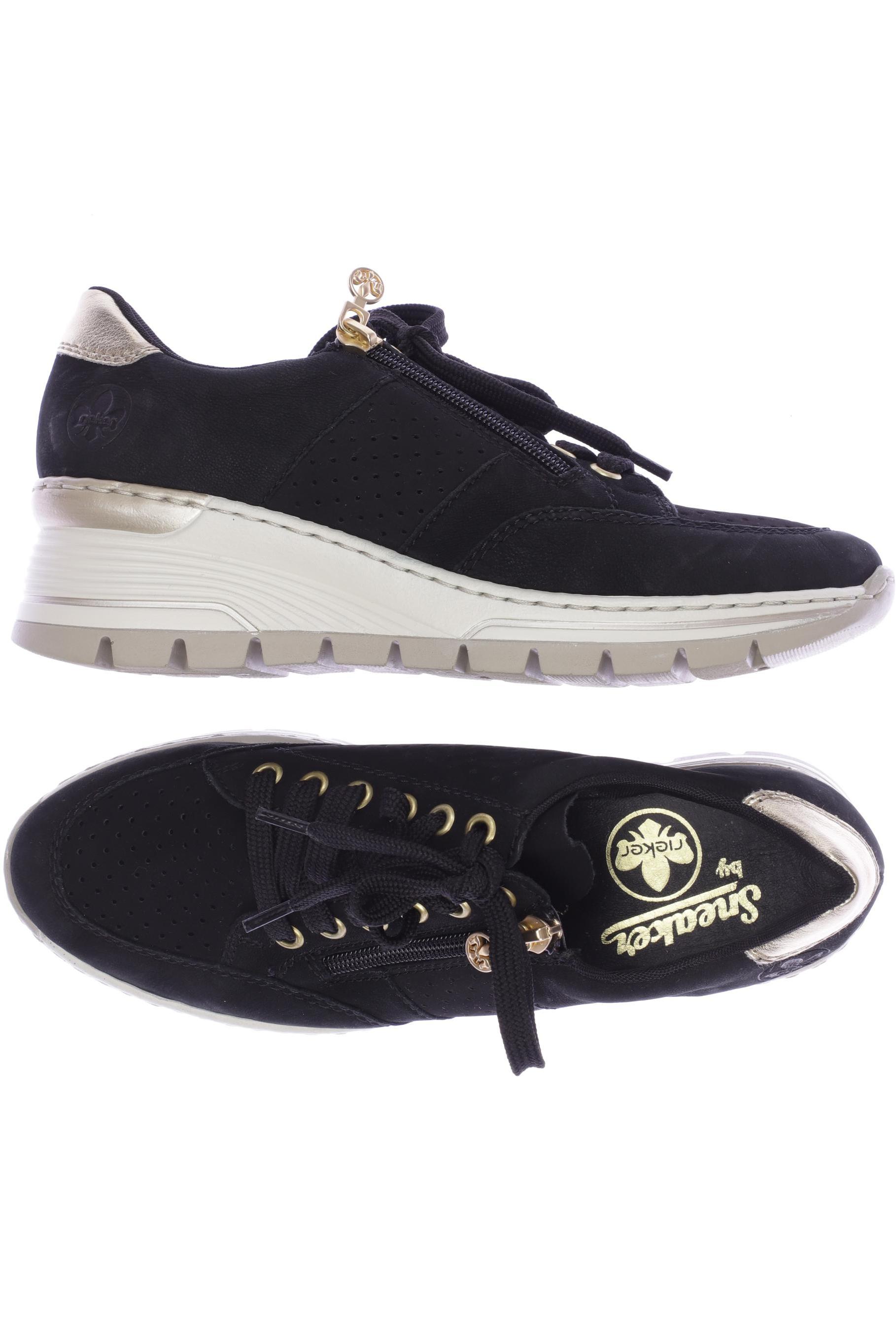 

Rieker Damen Sneakers, schwarz, Gr. 38