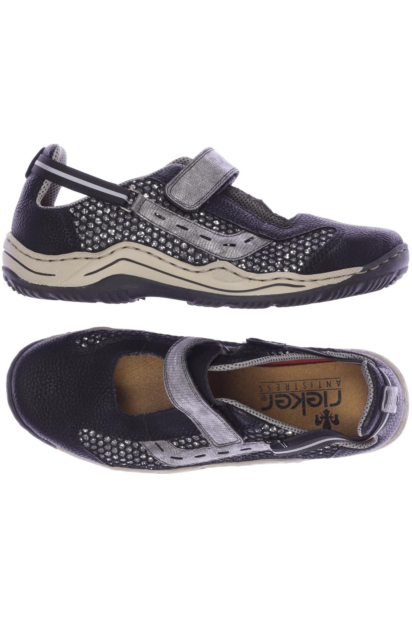 

Rieker Damen Sneakers, schwarz, Gr. 39